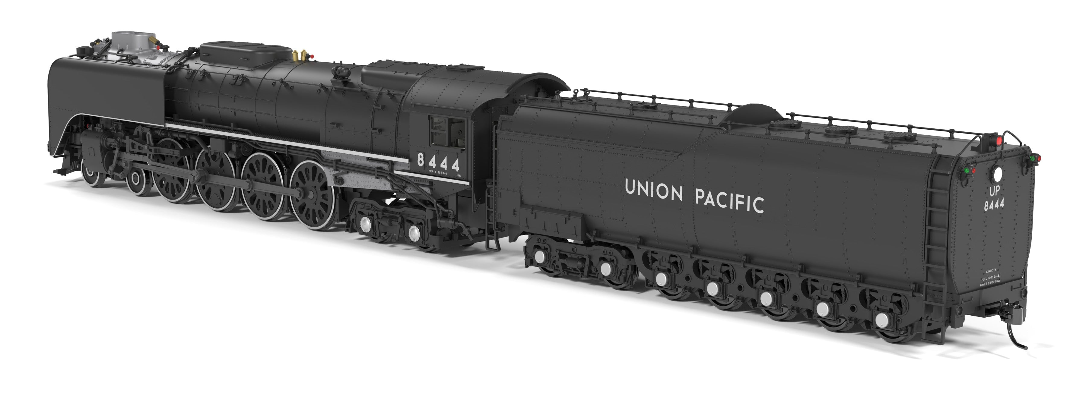 10200 Union Pacific 4-8-4, Class FEF-3, #8444, 1962-1973 Appearance, Paragon4 Sound/DC/DCC, w/ Smoke, HO