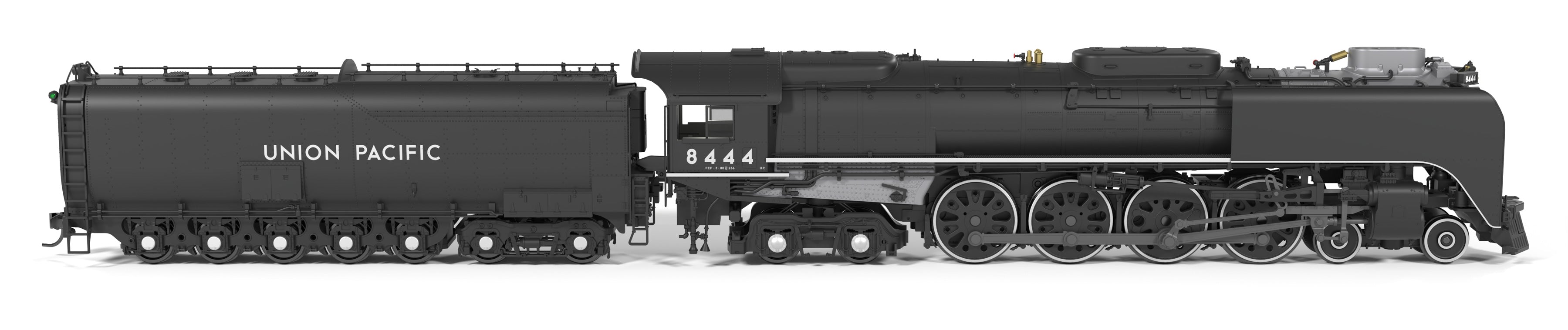 10201 Union Pacific 4-8-4, Class FEF-3, #8444, 1962-1973 Appearance, No-Sound / DCC-Ready, HO