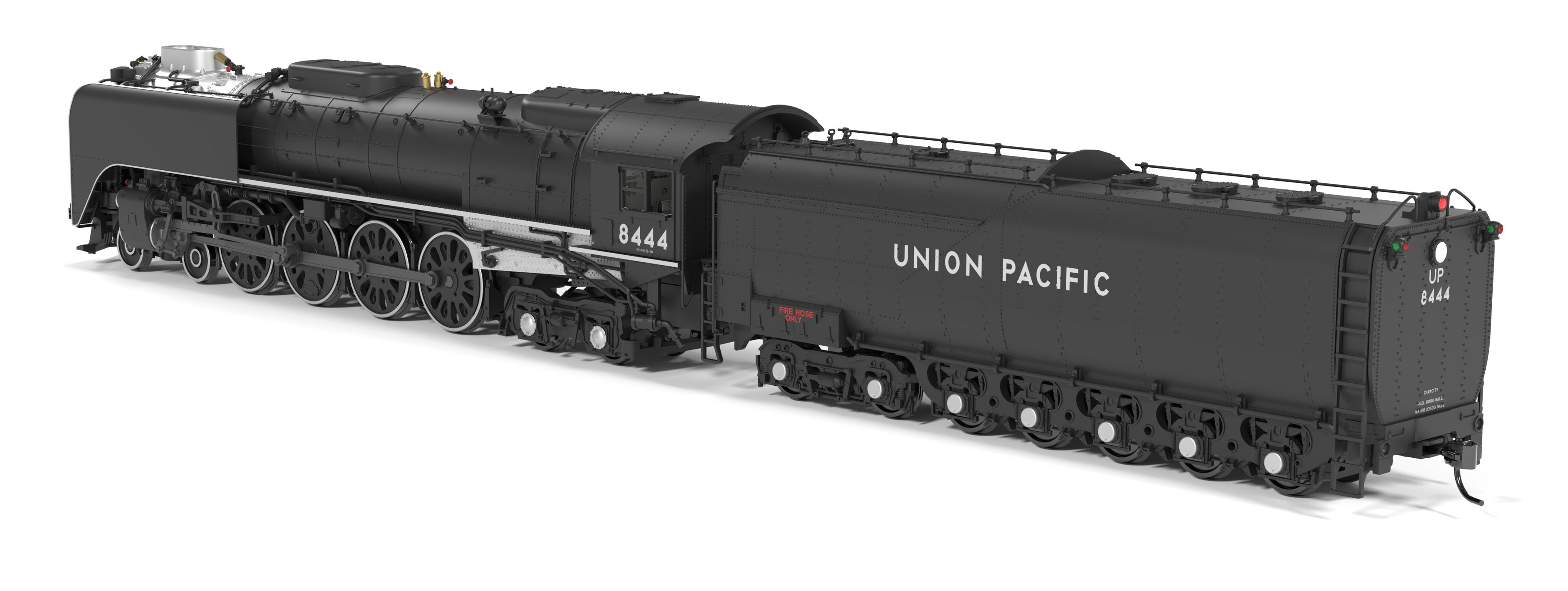 10202 Union Pacific 4-8-4, Class FEF-3, #8444, 1973-1987 Appearance, Paragon4 Sound/DC/DCC, w/ Smoke, HO