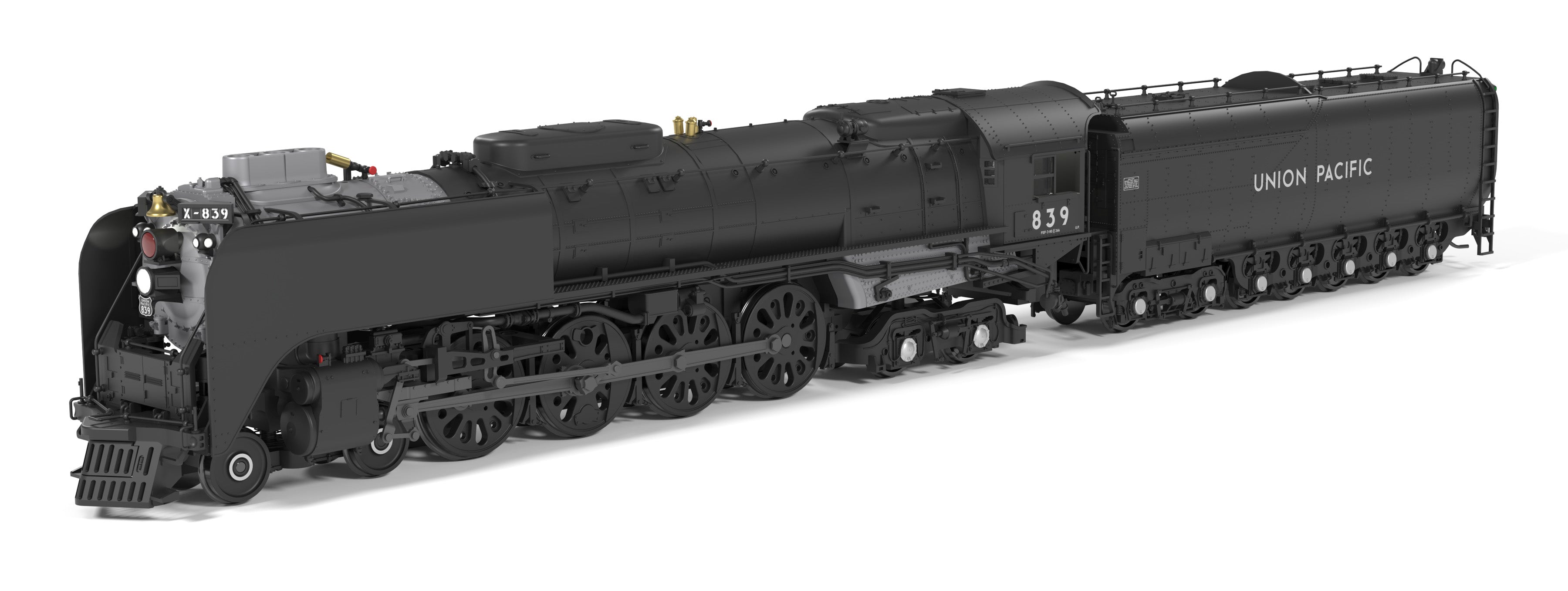 10210 Union Pacific 4-8-4, Class FEF-3, #839, Black & Graphite, Parago