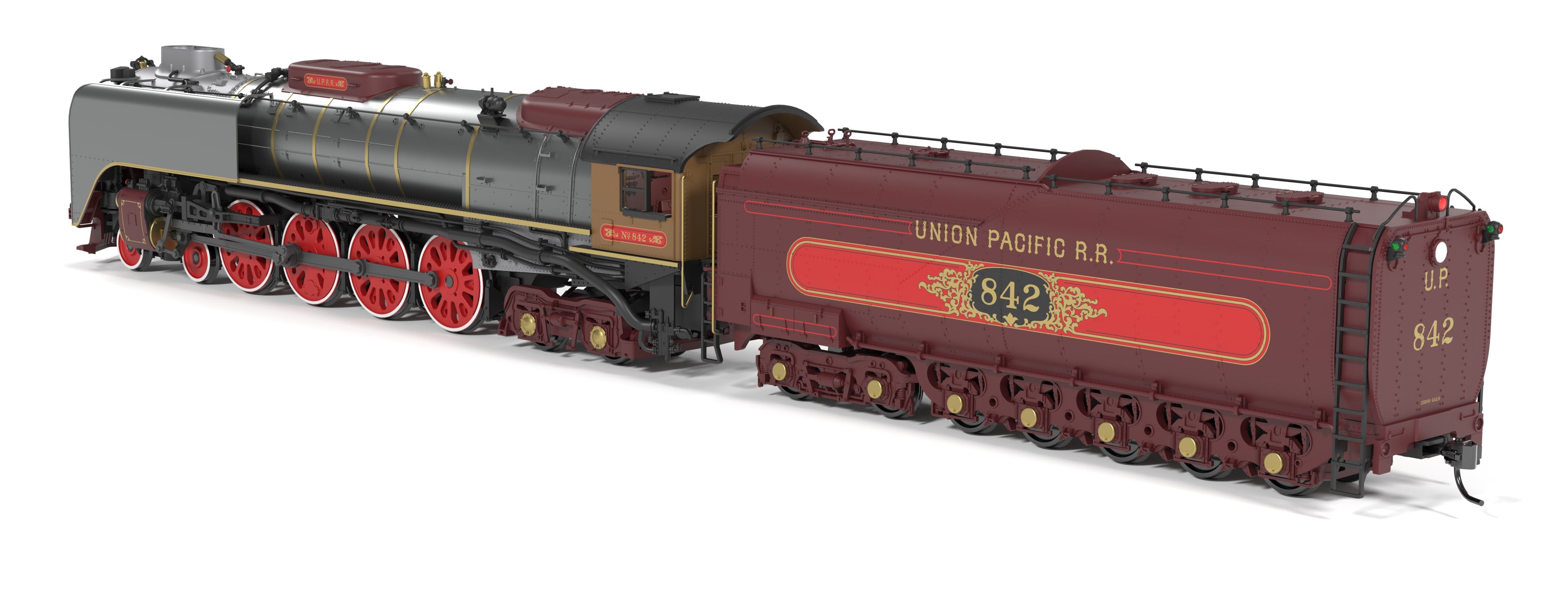 10213 Union Pacific 4-8-4, Class FEF-3, #842, Ornate Fantasy Scheme, No-Sound / DCC-Ready, HO