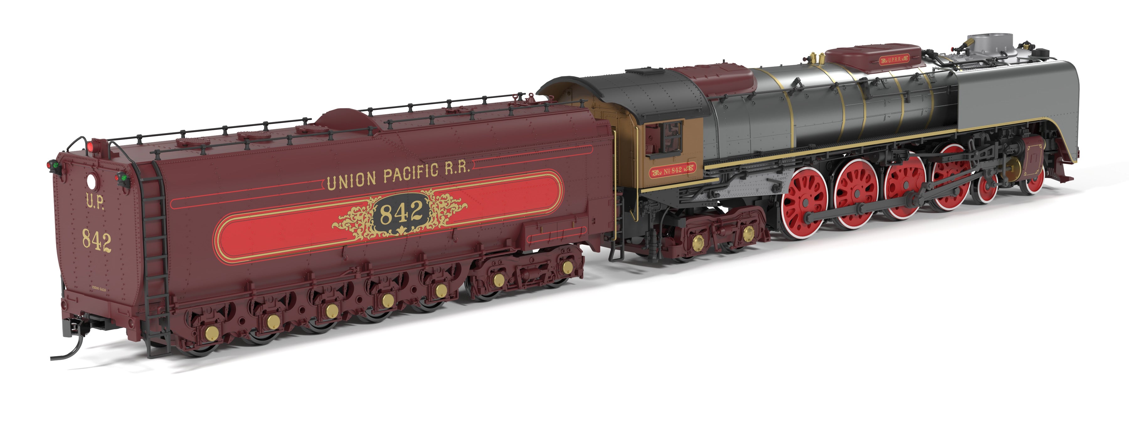 10213 Union Pacific 4-8-4, Class FEF-3, #842, Ornate Fantasy Scheme, No-Sound / DCC-Ready, HO