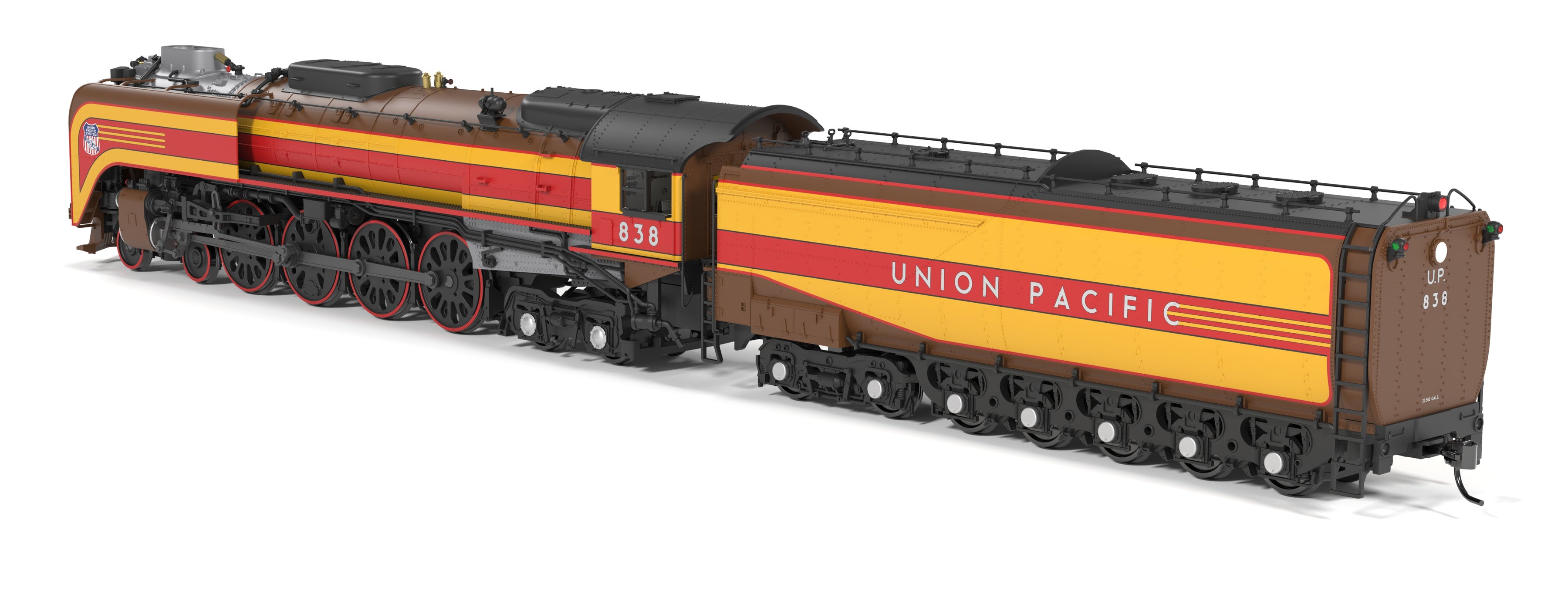 10214 Union Pacific 4-8-4, Class FEF-3, #838, 49er Fantasy Scheme, Paragon4 Sound/DC/DCC, w/ Smoke, HO 