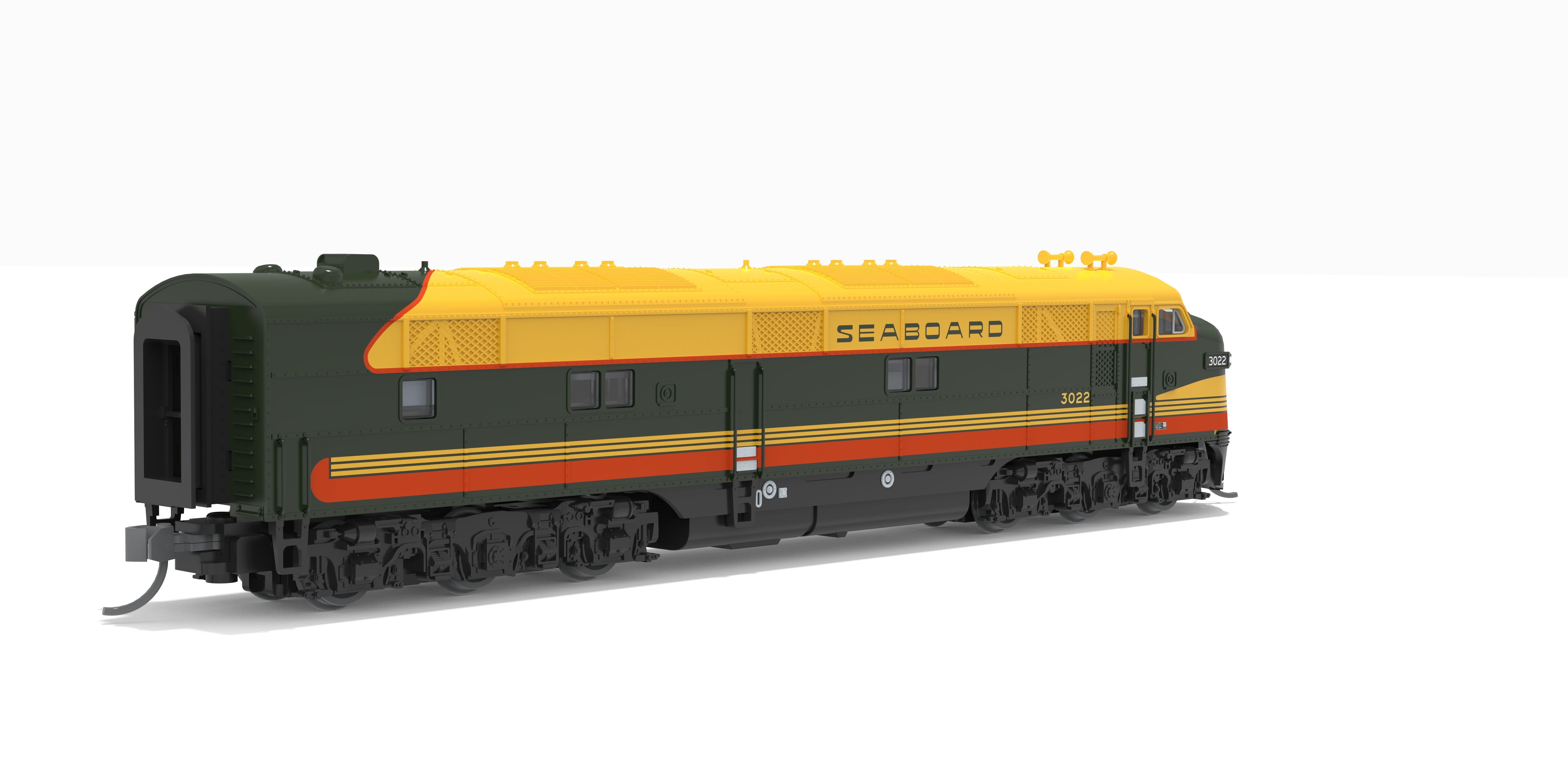 10229 EMD E7A, SAL 3029, Citrus Scheme, Paragon4 Sound/DC/DCC, N