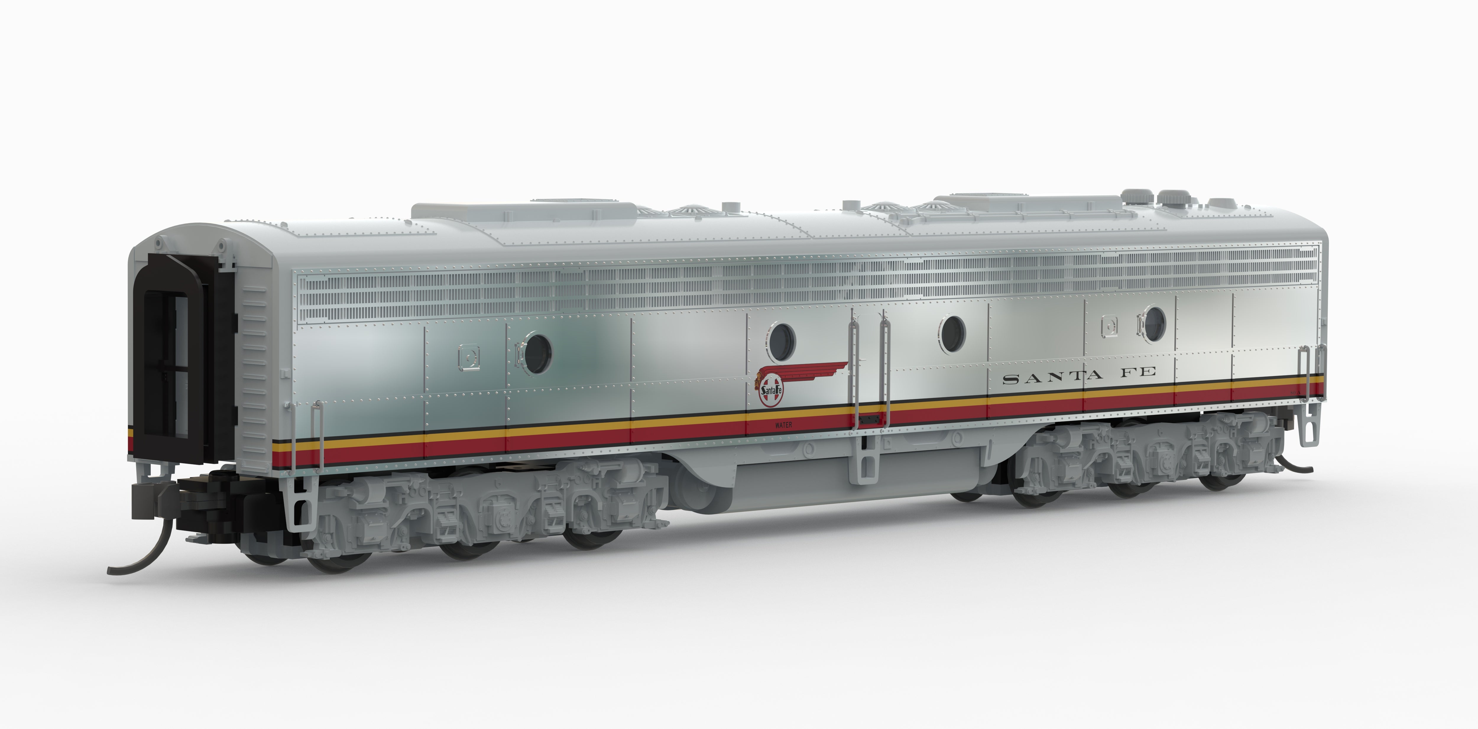 10282 EMD E8B, ATSF 82A, 1950's Appearance, Paragon4 Sound/DC/DCC, N