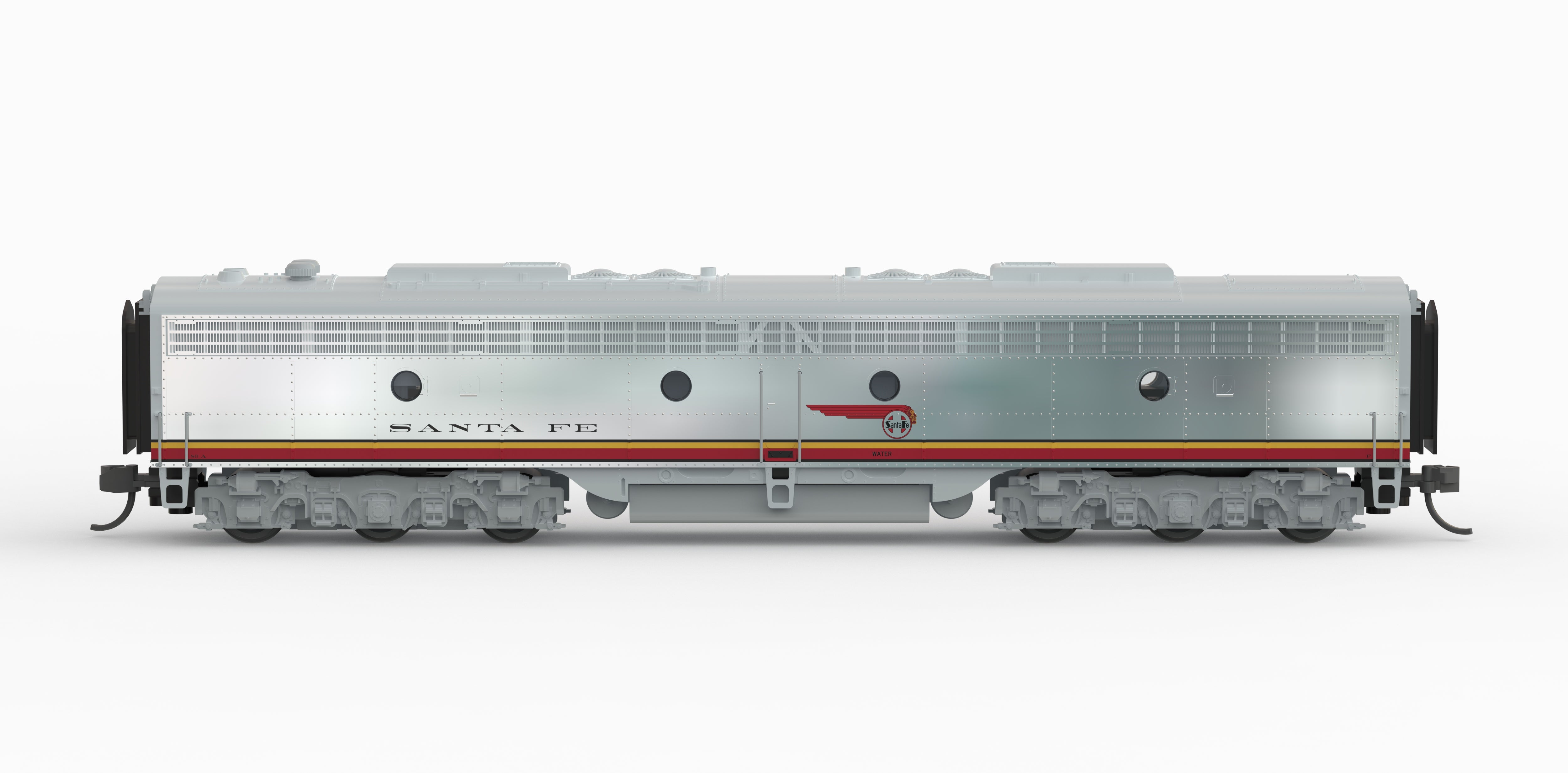 10282 EMD E8B, ATSF 82A, 1950's Appearance, Paragon4 Sound/DC/DCC, N