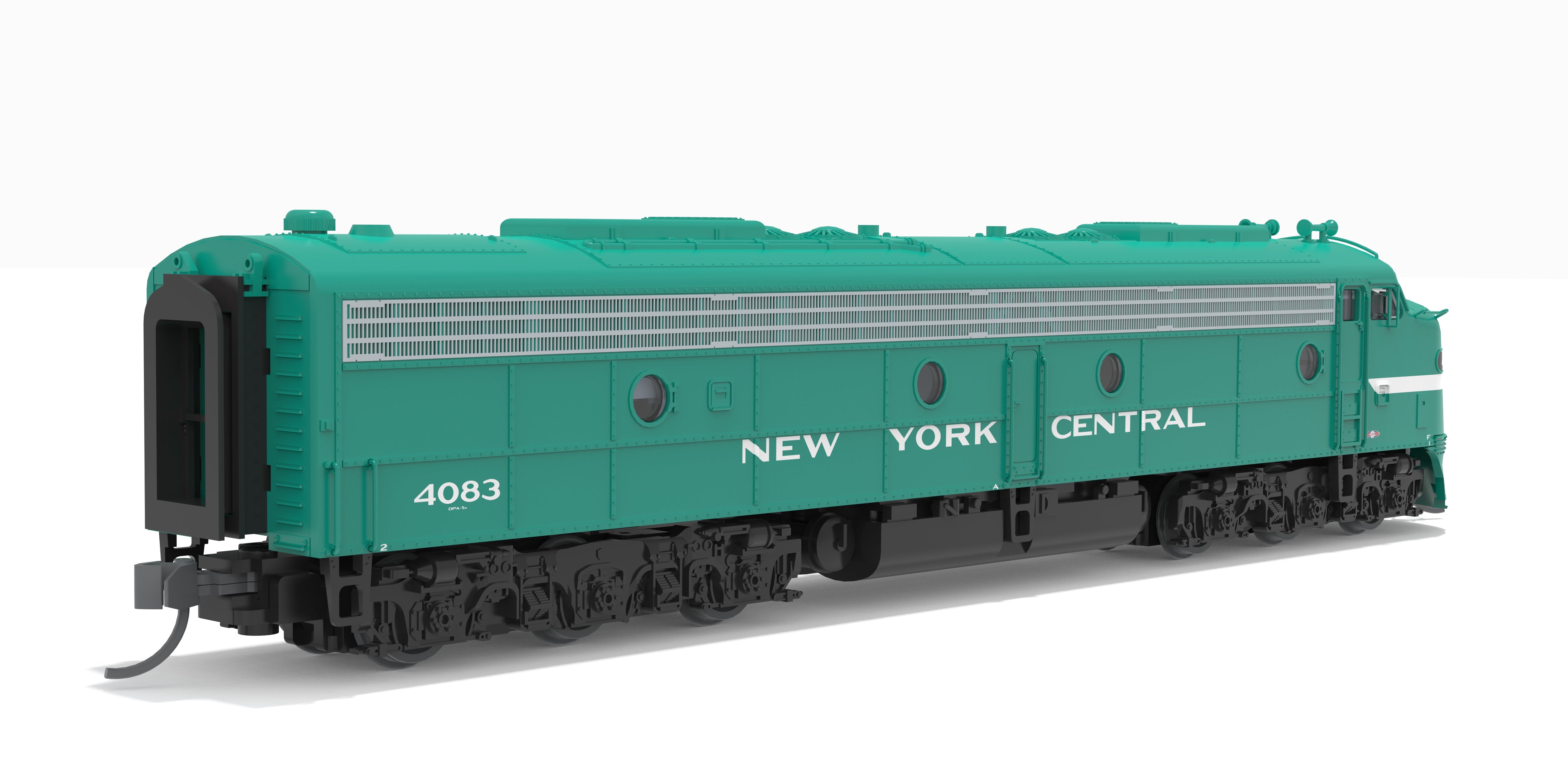 10293 EMD E8A, NYC 4053, Century Green, No-Sound / DCC-Ready, N