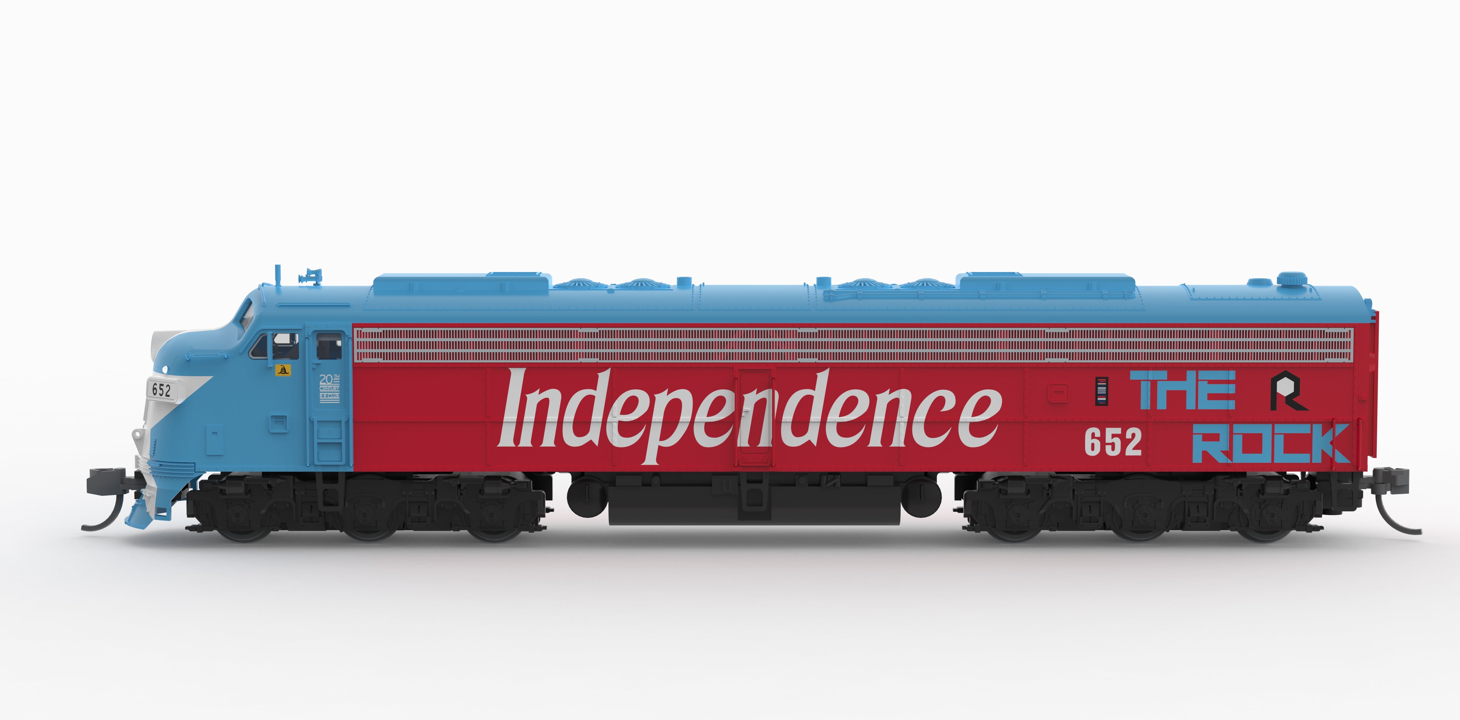 10294 EMD E8A, CRIP #652, Rock Island Bicentennial, Paragon4 Sound/DC/DCC, N
