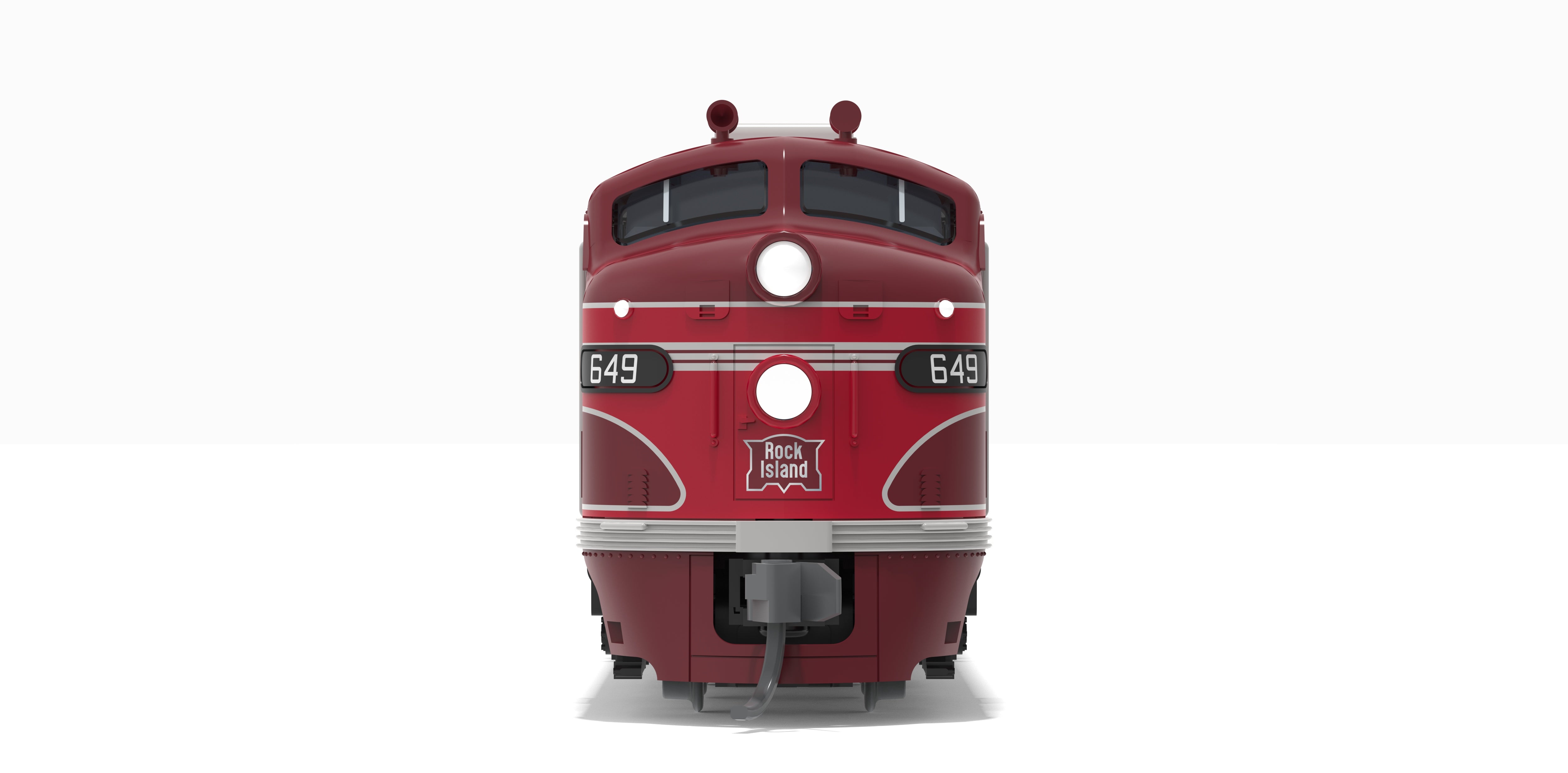 10296 EMD E8A, CRIP 649, "The Rocket" Scheme, Paragon4 Sound/DC/DCC, N