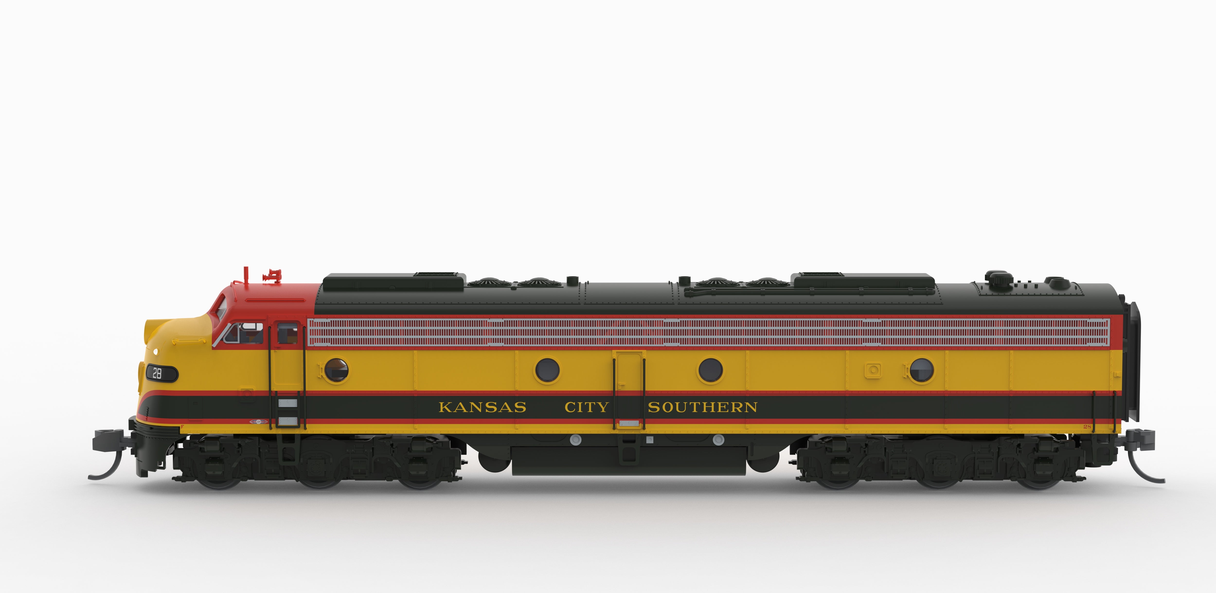 10308 EMD E8A, KCS #28, Southern Belle Scheme, Paragon4 Sound/DC/DCC, N (Lowell Smith Exclusive)