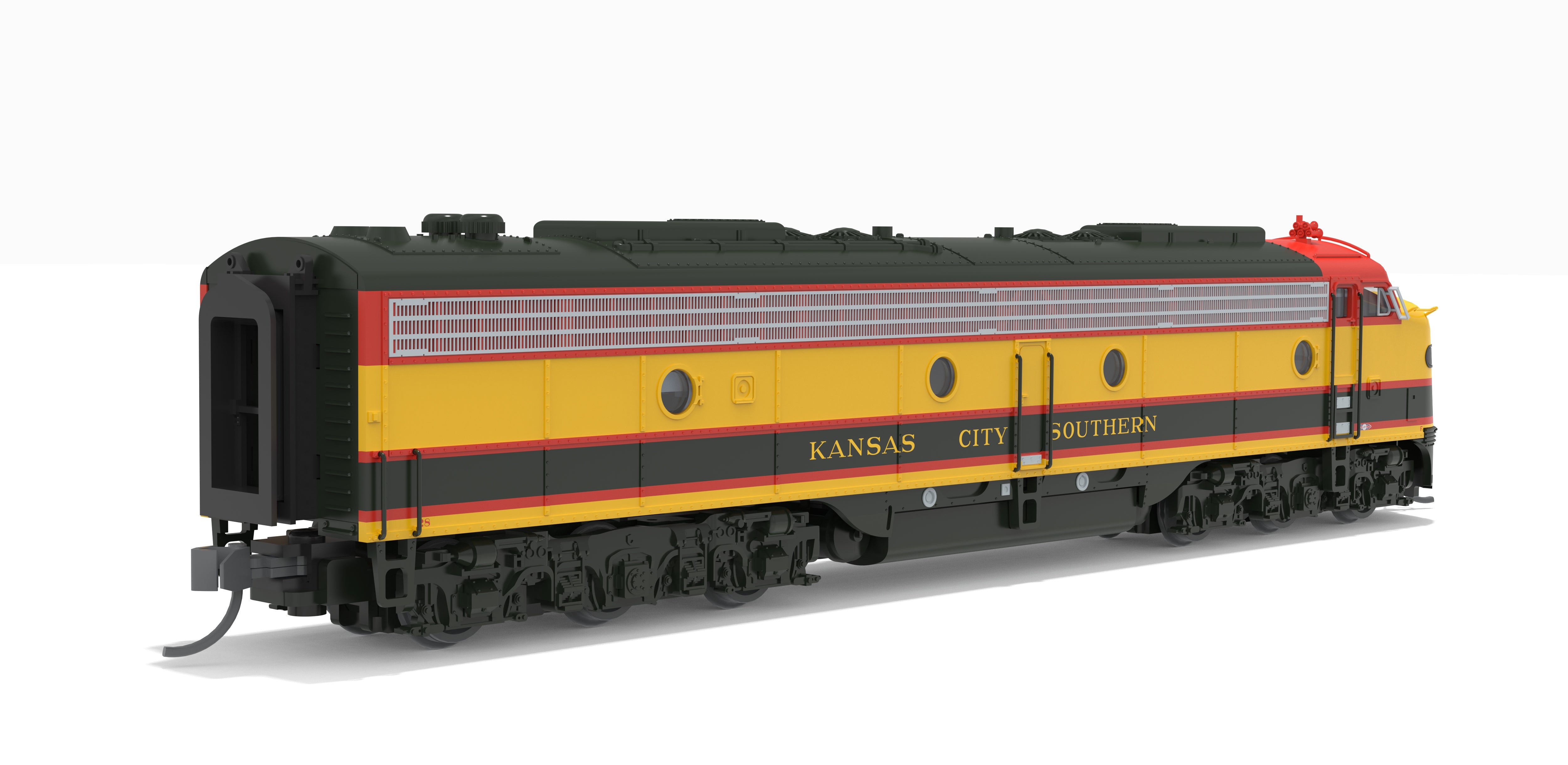 10309 EMD E8A, KCS #28, Southern Belle Scheme, No-Sound / DCC-Ready, N (Lowell Smith Exclusive)