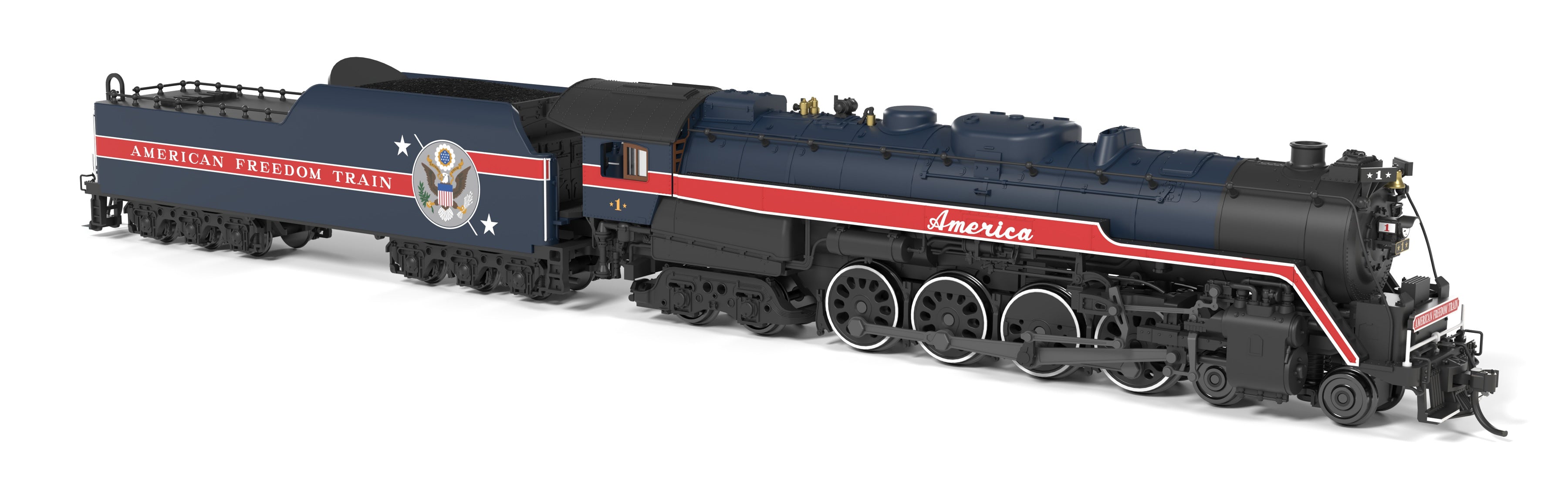 10324 Reading T1 4-8-4, American Freedom Train #1, Restoration Appearance, Paragon4 Sound/DC/DCC, w/ Smoke, N