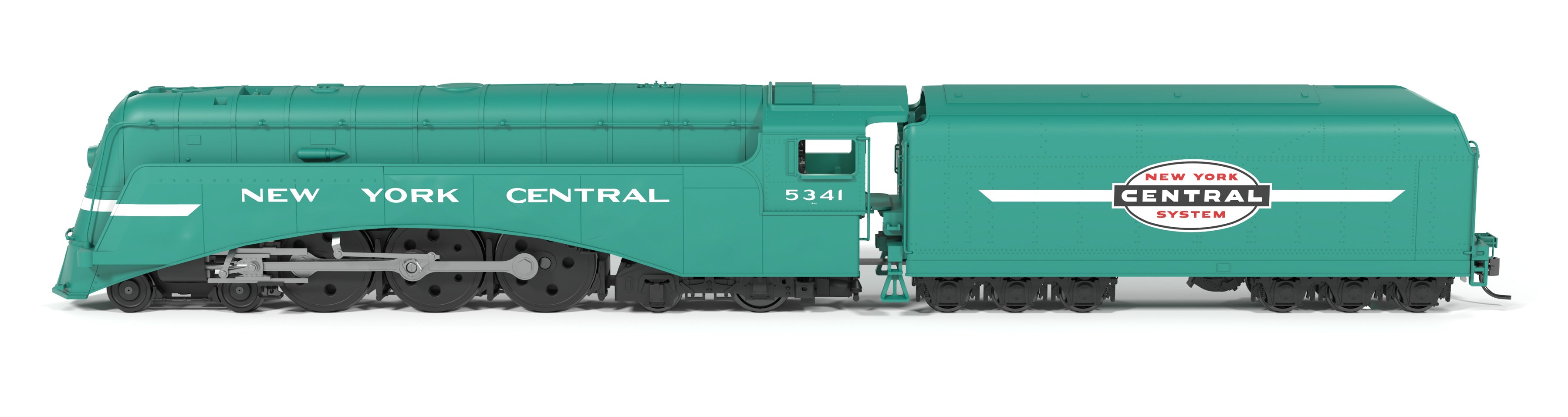 10338 Commodore Vanderbilt, NYC 5341, Century Green Fantasy Paint, Paragon4 Sound/DC/DCC, w/ Smoke, HO