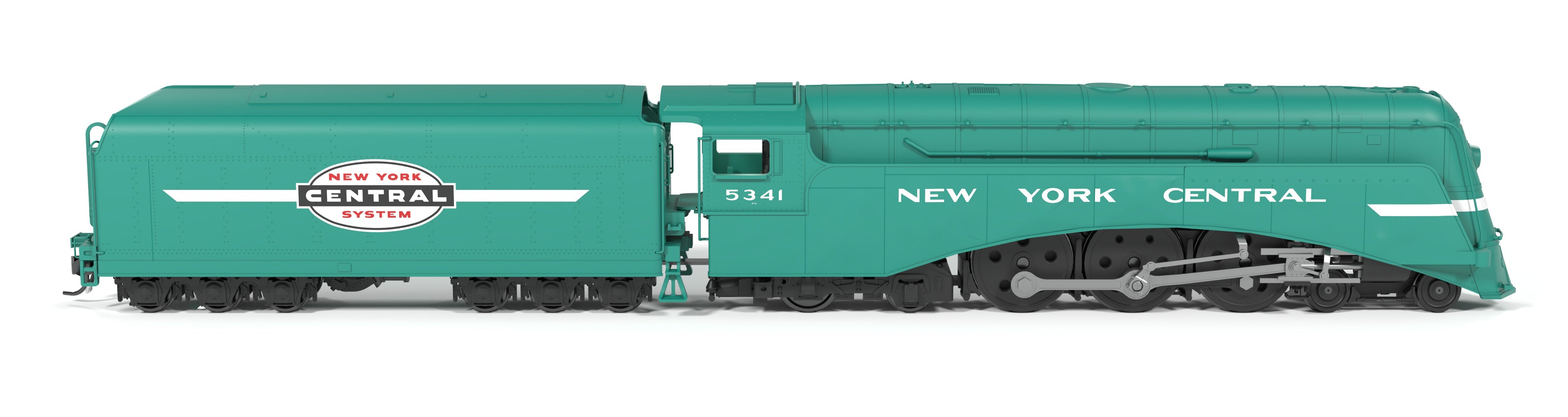 10338 Commodore Vanderbilt, NYC 5341, Century Green Fantasy Paint, Paragon4 Sound/DC/DCC, w/ Smoke, HO