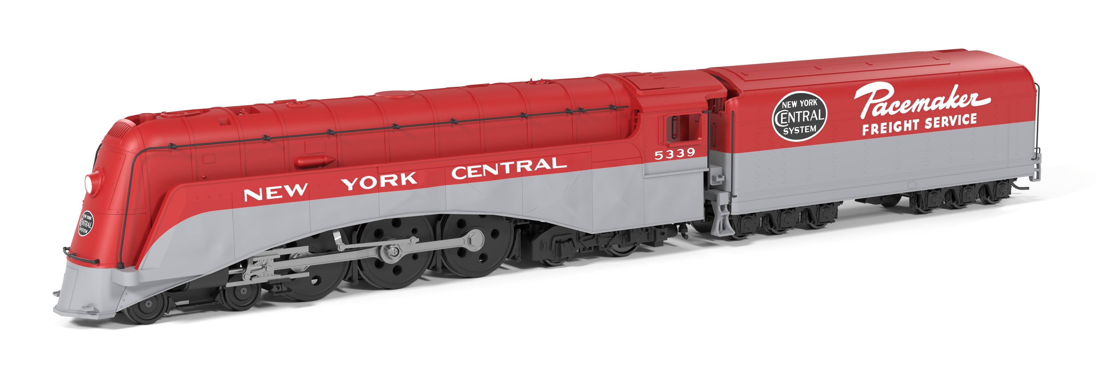 10341 Commodore Vanderbilt, NYC 5339, Pacemaker Red Fantasy Paint, No-Sound / DCC-Ready, HO