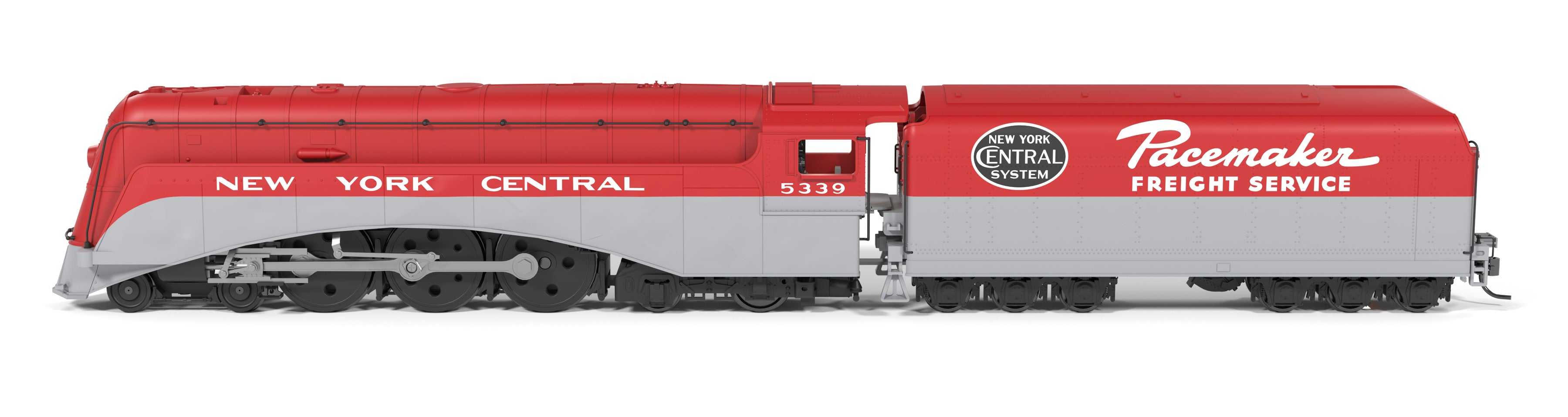 10341 Commodore Vanderbilt, NYC 5339, Pacemaker Red Fantasy Paint, No-Sound / DCC-Ready, HO