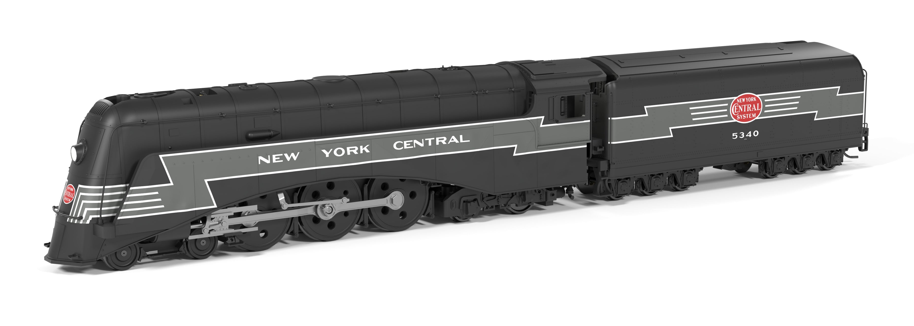 10343 Commodore Vanderbilt, NYC 5340, Lightning Stripes Fantasy Paint, No-Sound / DCC-Ready, HO