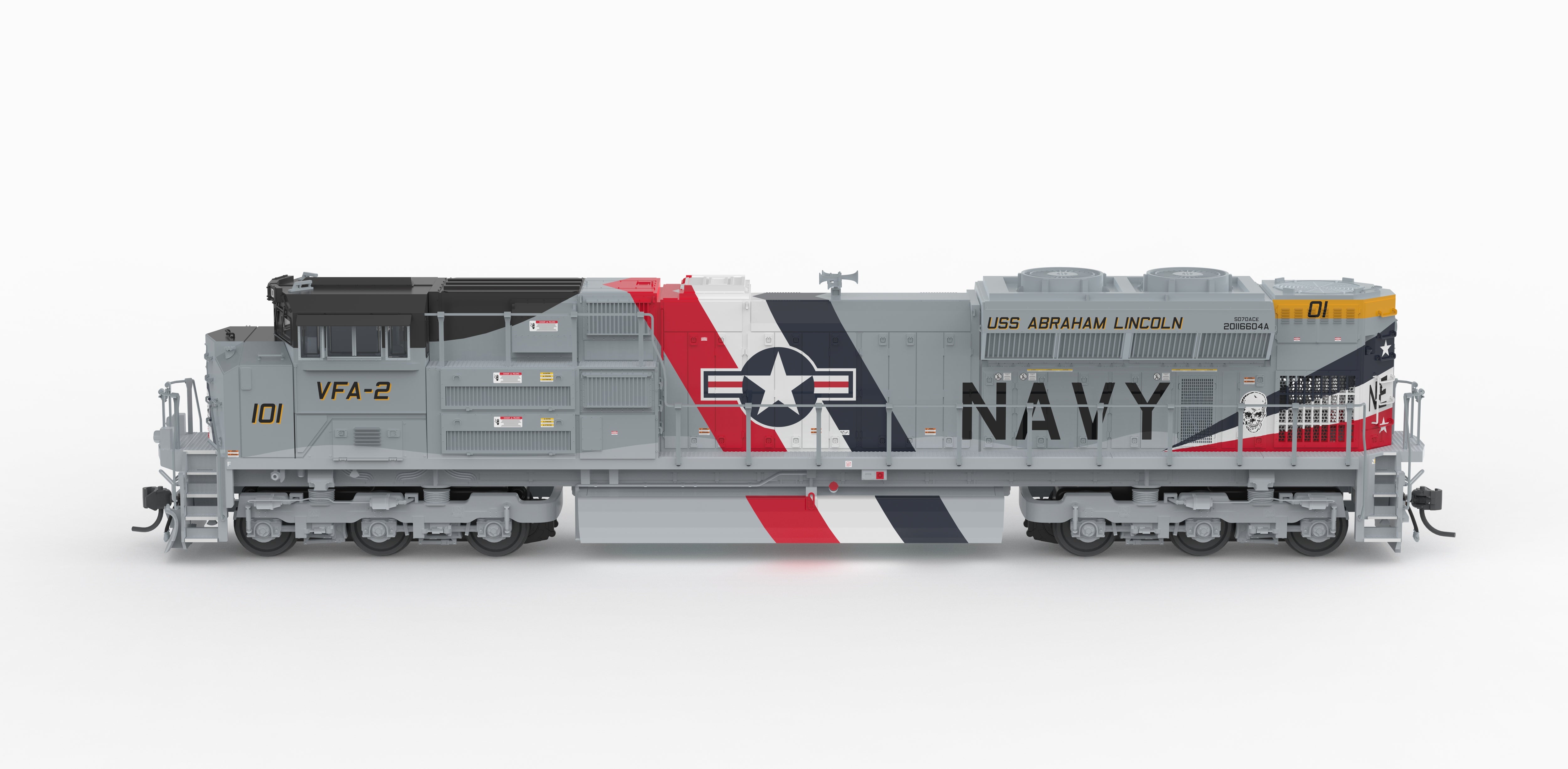 10441 EMD SD70ACe, US Navy #101 Fantasy Paint, Paragon4 Sound/DC/DCC, HO