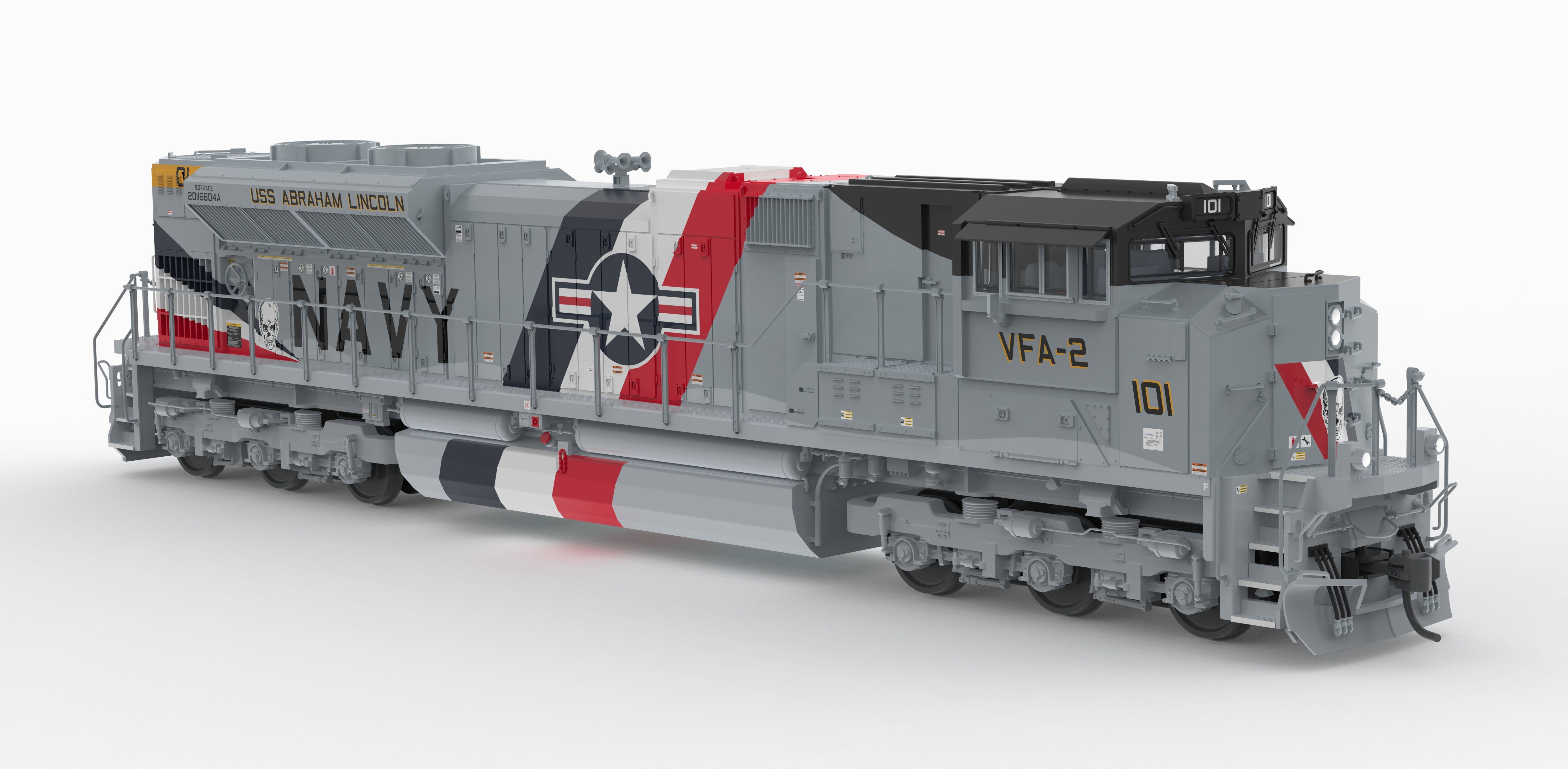 10441 EMD SD70ACe, US Navy #101 Fantasy Paint, Paragon4 Sound/DC/DCC, HO
