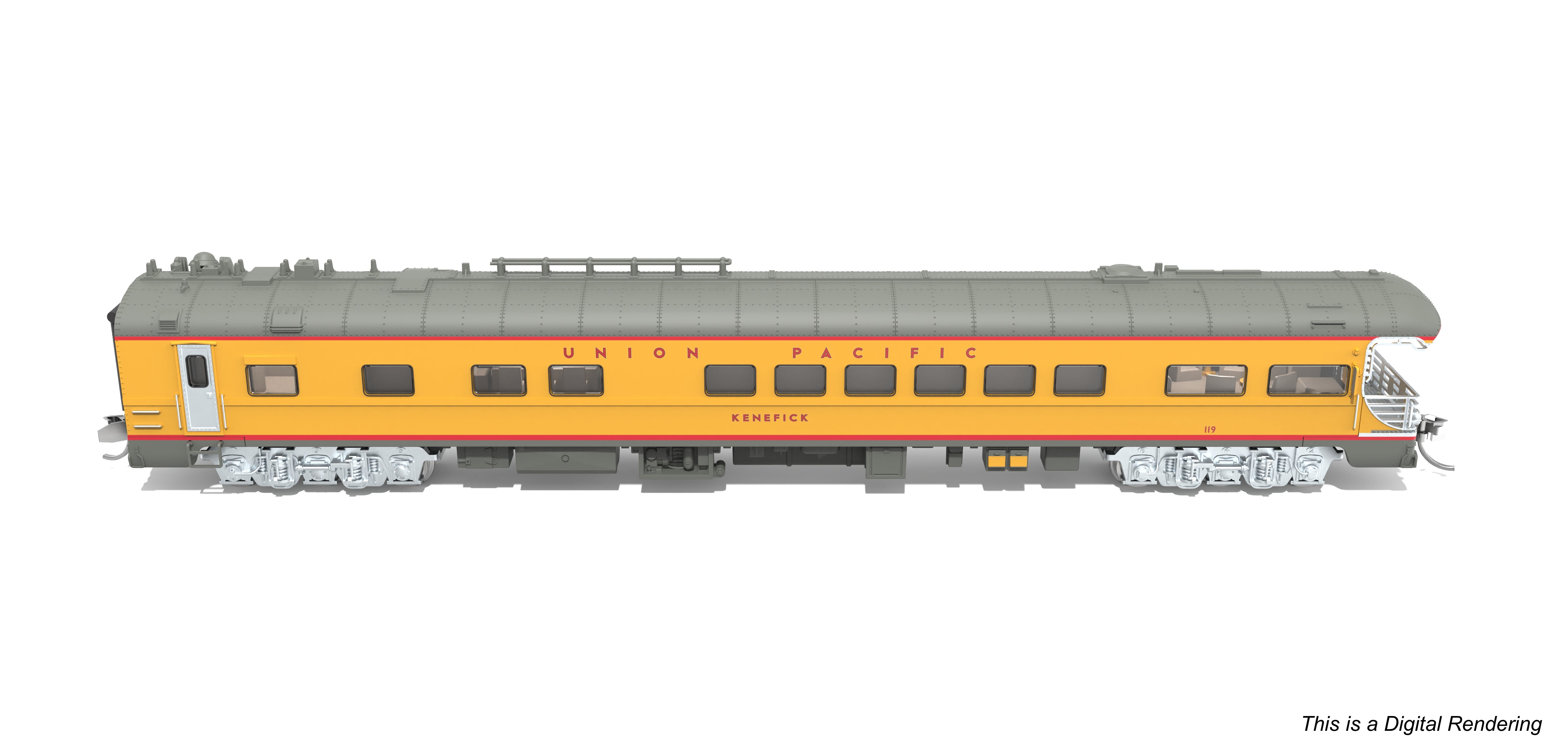 10490 Union Pacific Business Car, UP #119 