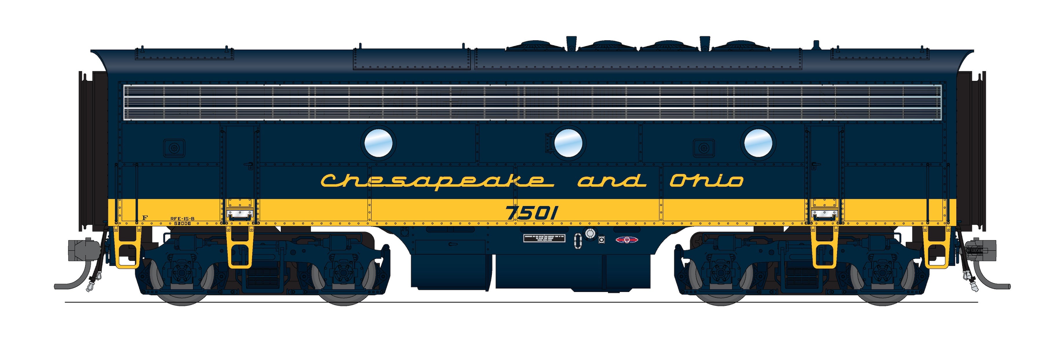 10558 EMD F7B, Norfolk Southern 276, Tuxedo Scheme, Paragon4 Sound/DC/DCC, HO