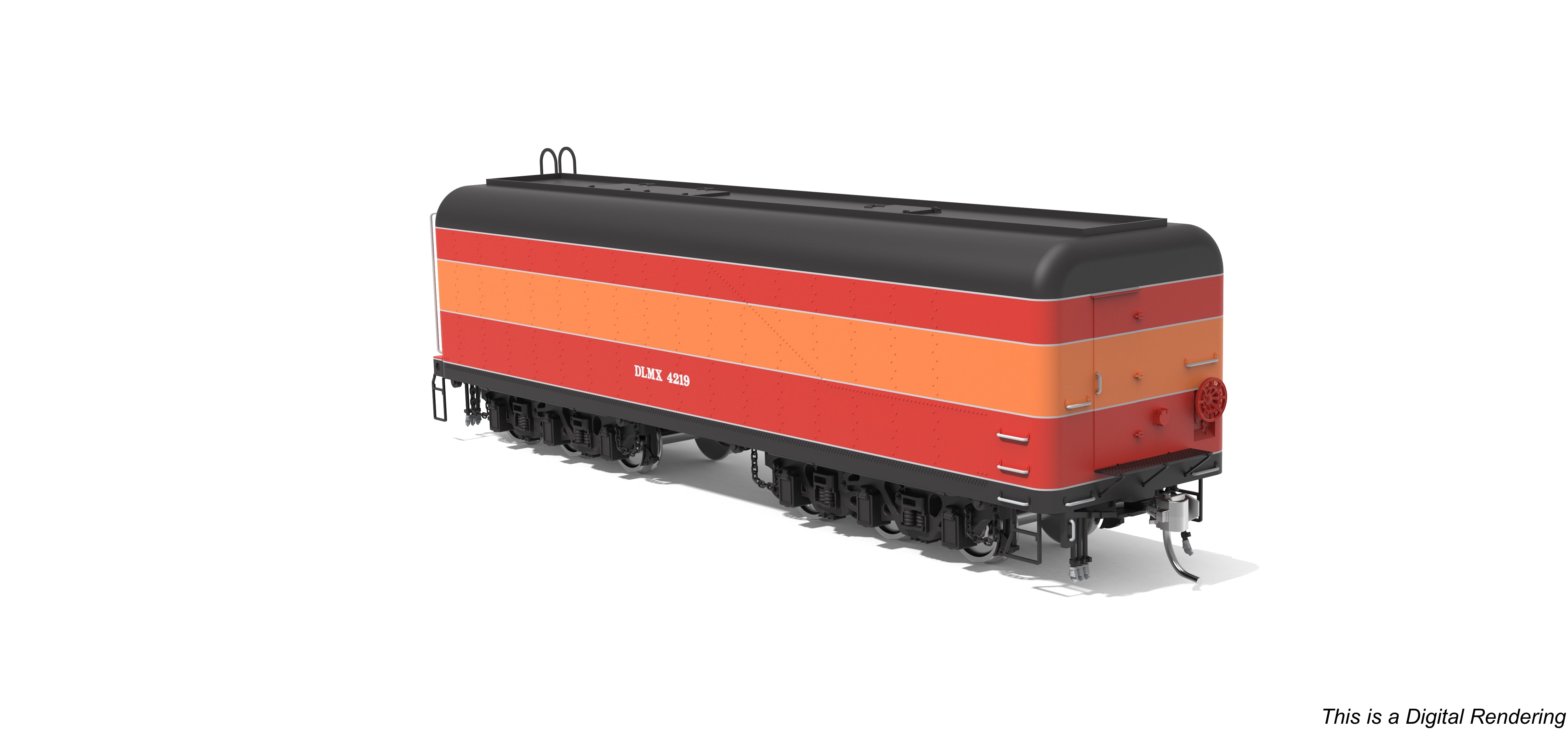 10570 DLMX 4219 Auxiliary Water Tender, Southern Pacific Daylight, HO Scale