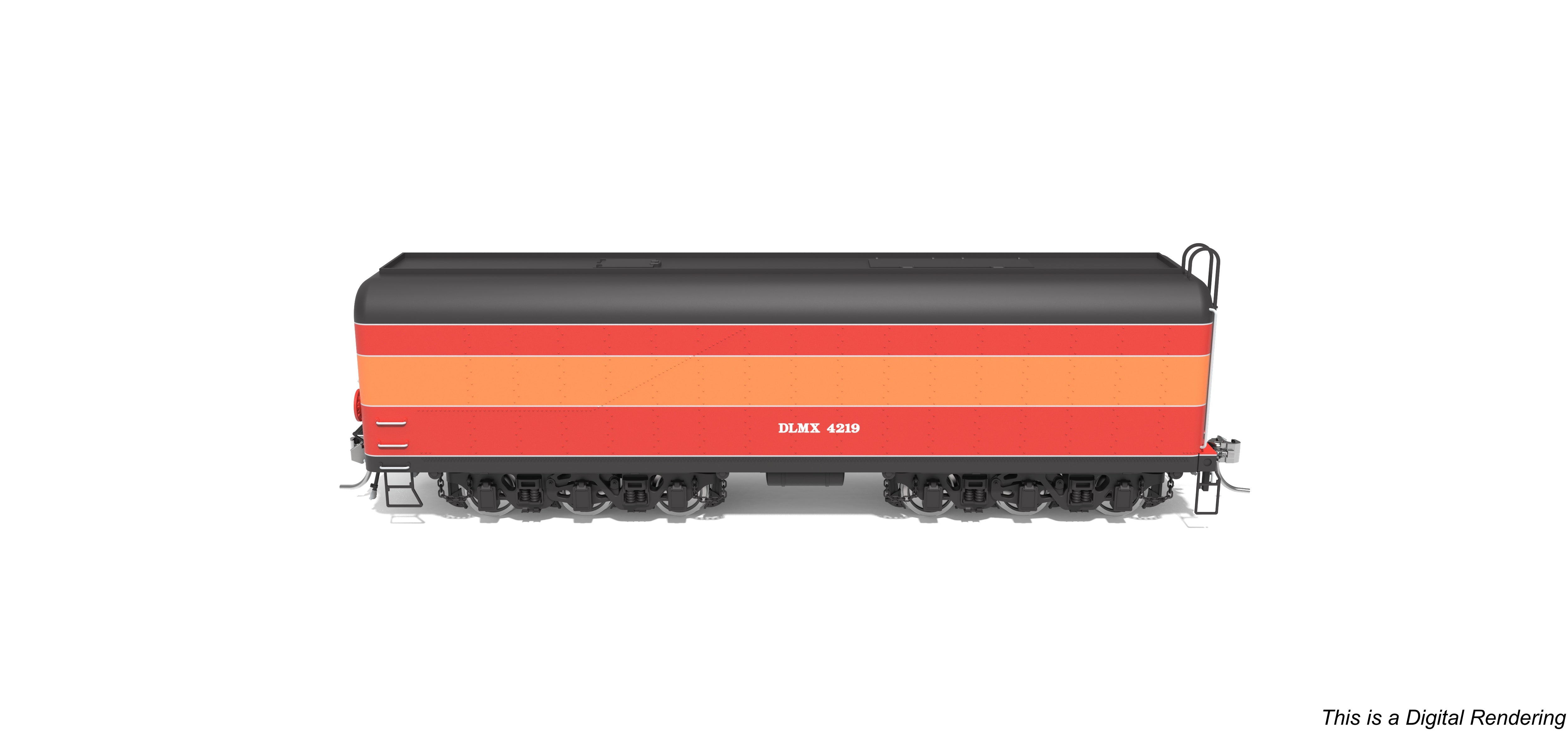 10570 DLMX 4219 Auxiliary Water Tender, Southern Pacific Daylight, HO Scale