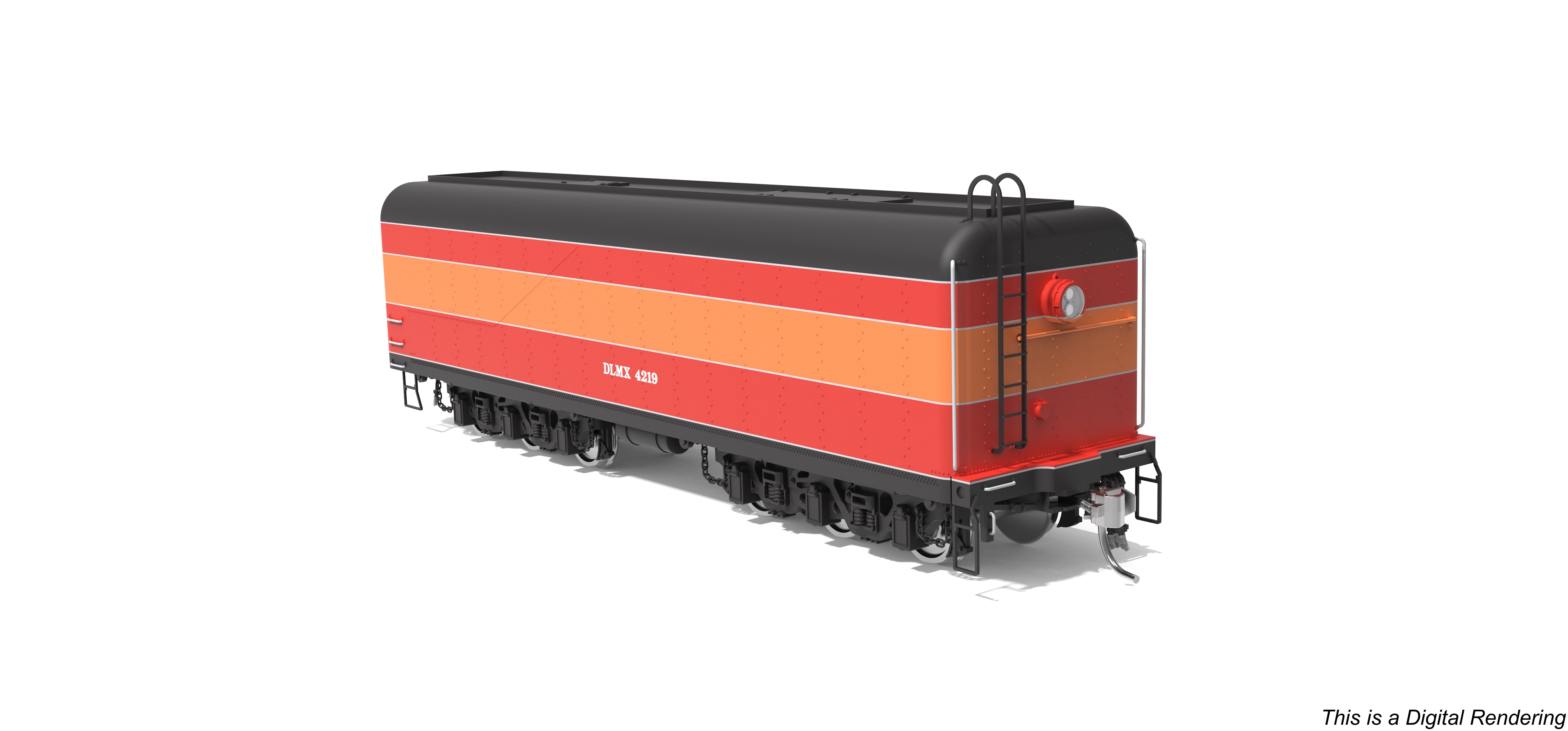 10570 DLMX 4219 Auxiliary Water Tender, Southern Pacific Daylight, HO Scale