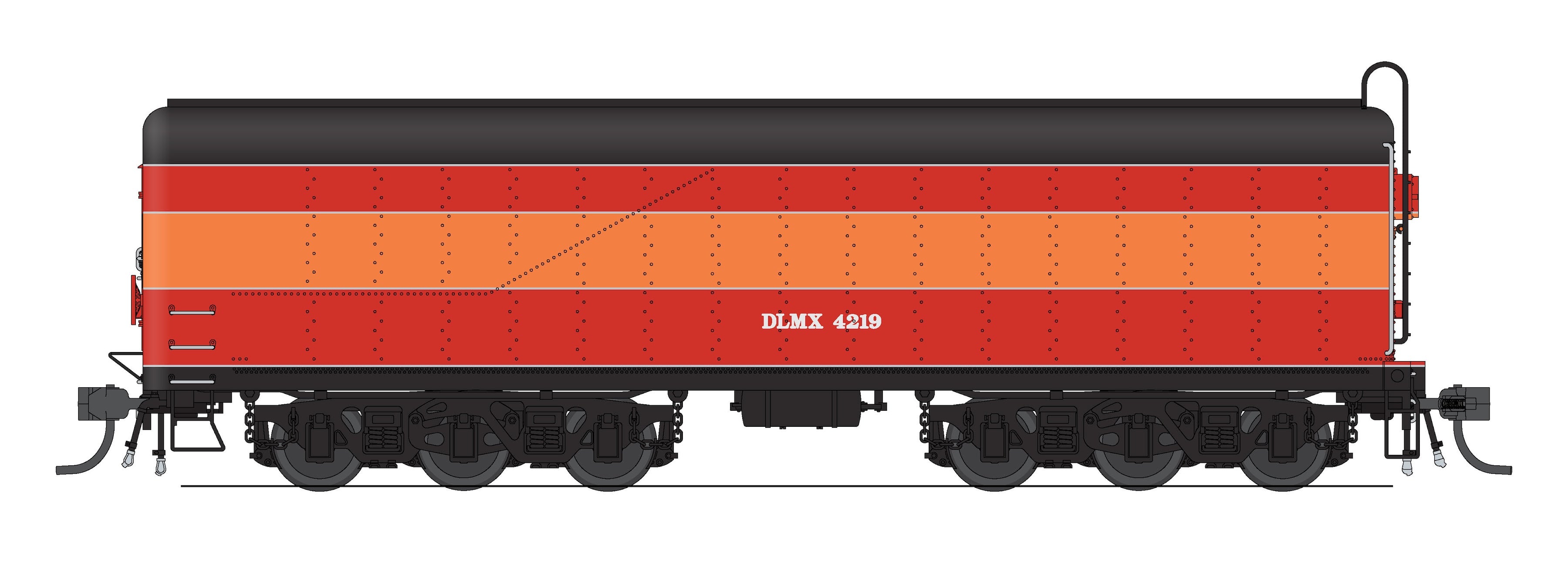 10570 DLMX 4219 Auxiliary Water Tender, Southern Pacific Daylight, HO Scale