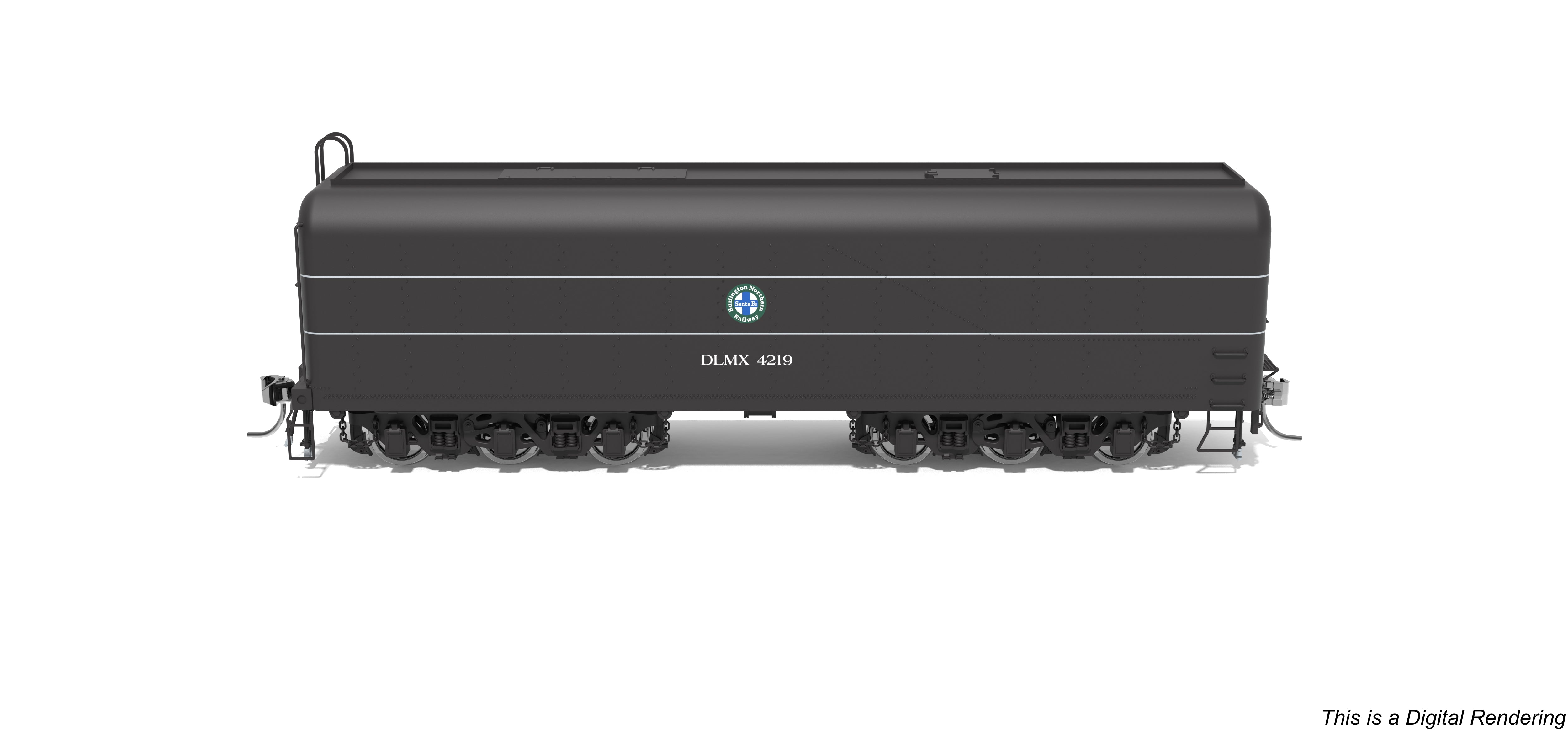 10572 DLMX 4219 Auxiliary Water Tender, BNSF Employee Special, HO Scale