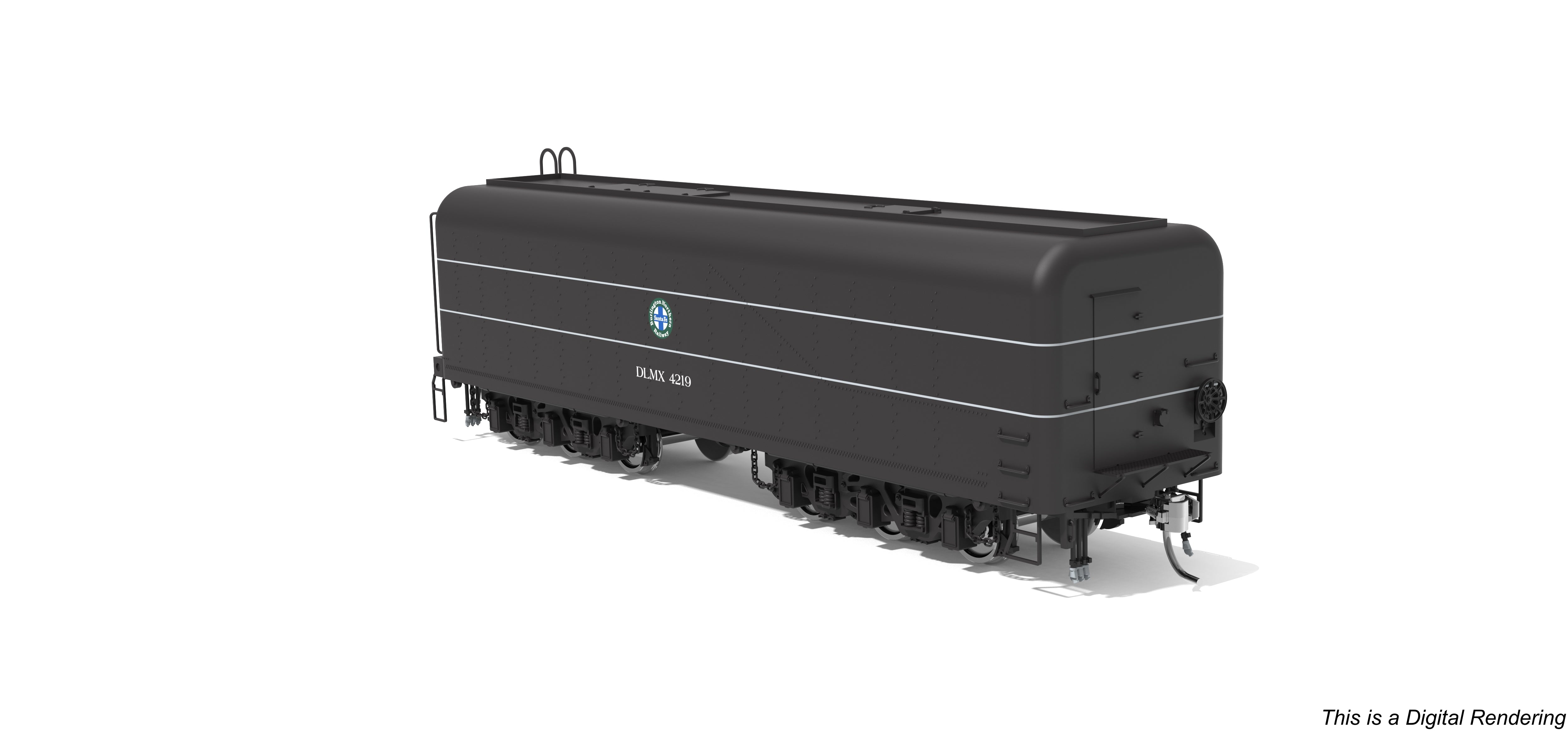 10572 DLMX 4219 Auxiliary Water Tender, BNSF Employee Special, HO Scale