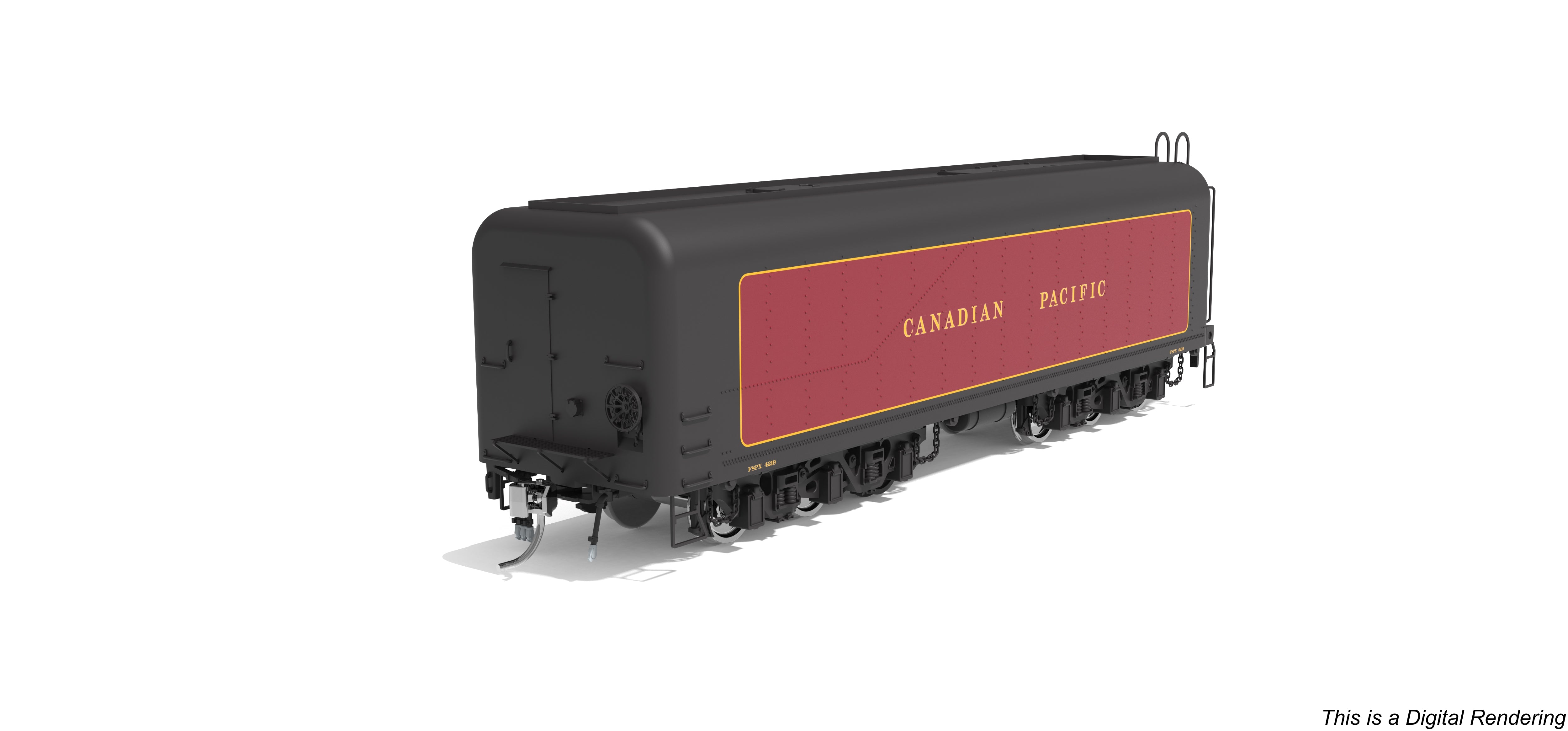 10573 DLMX 4219 Auxiliary Water Tender, Canadian Pacific, HO Scale