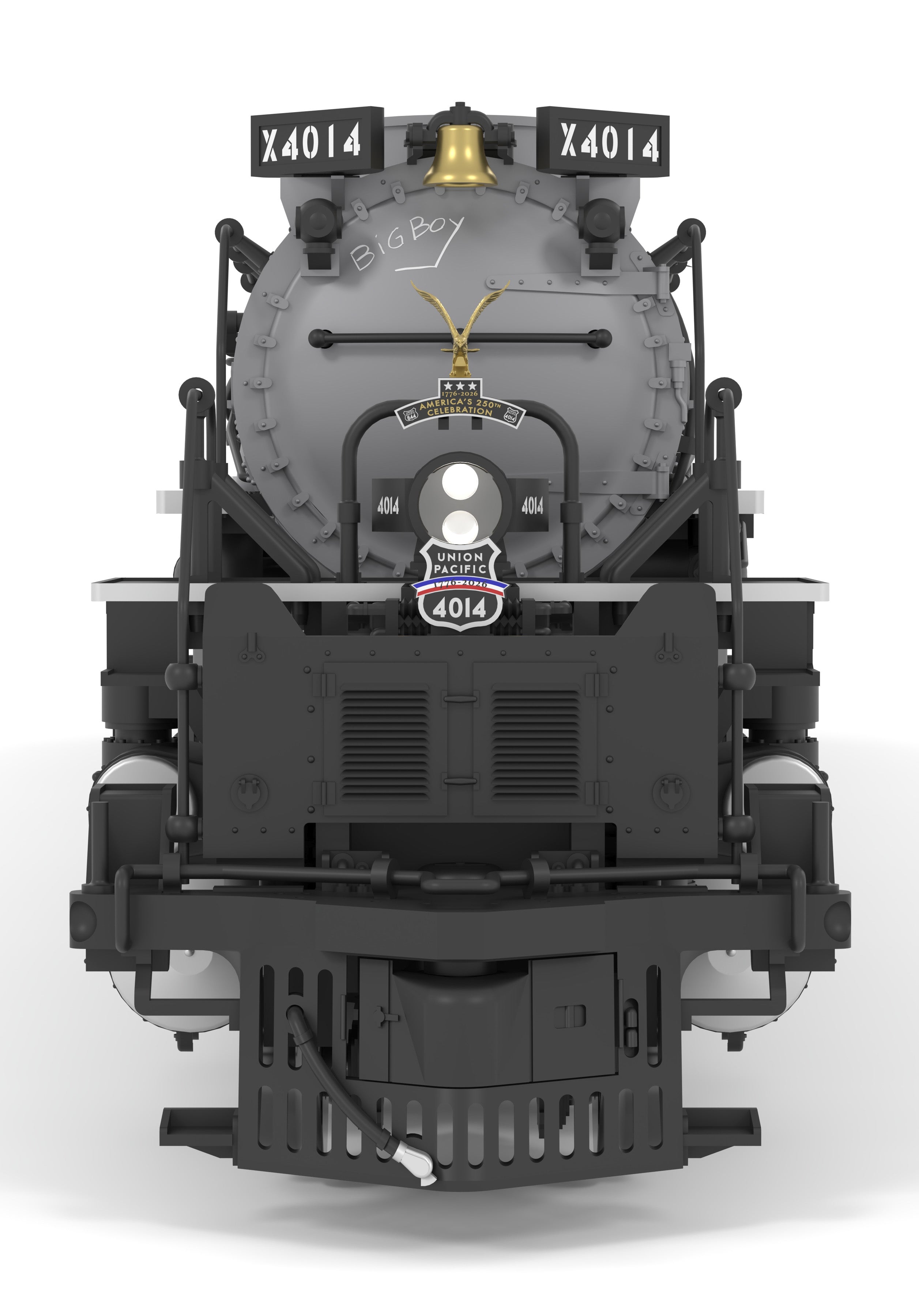 10673 UP Big Boy 4-8-8-4, #4014, 250th Celebration East Coast Tour Appearance, No-Sound / DCC-Ready, N Scale