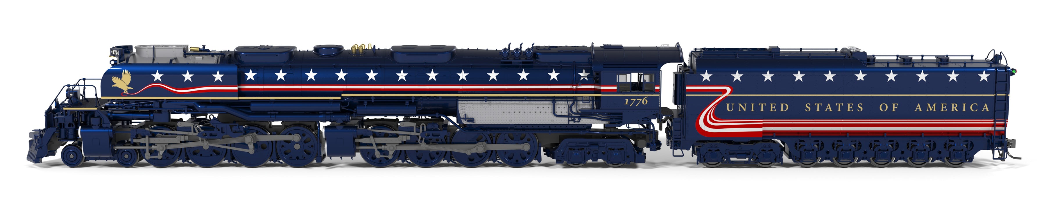 10614 UP Big Boy 4-8-8-4, #1776, AFT 250 Fantasy Appearance, Paragon4 Sound/DC/DCC, Smoke, HO