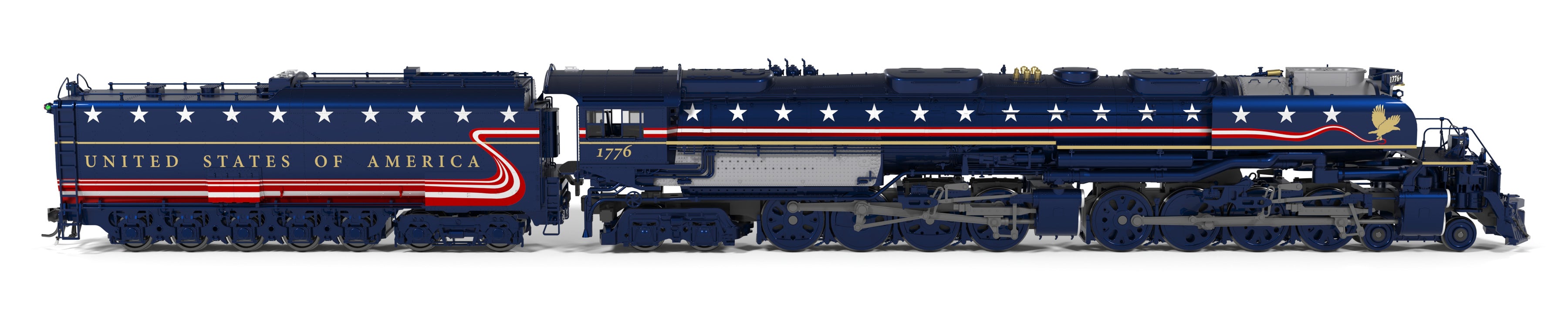 10614 UP Big Boy 4-8-8-4, #1776, AFT 250 Fantasy Appearance, Paragon4 Sound/DC/DCC, Smoke, HO