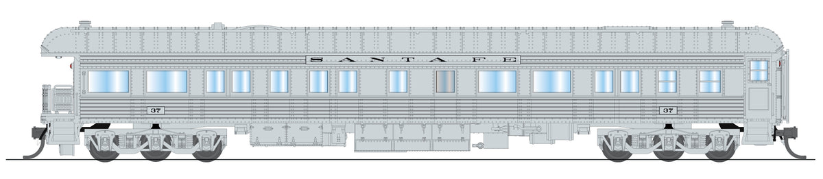 10770 ATSF Business Car #37, N Scale