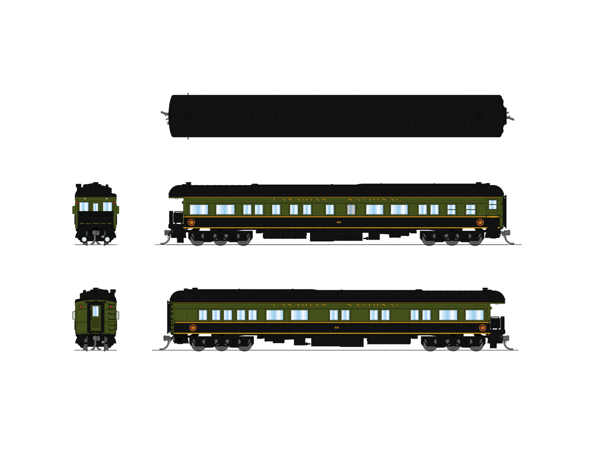 10773 Canadian National Business Car #85, N Scale
