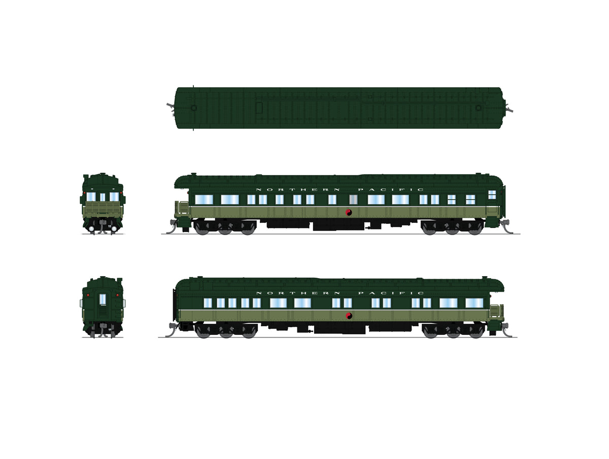 10776 Northern Pacific Business Car, "Green River", N Scale