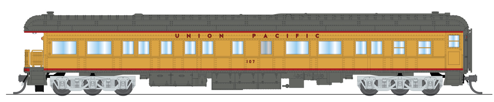 10779 Union Pacific Business Car #107, N Scale