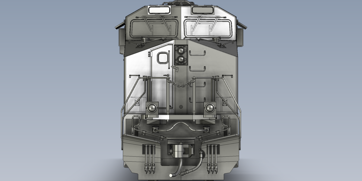 10823 GE ES44AC, CN #1776, "Screaming Eagle" America250 Series, No-Sound / DCC-Ready, HO