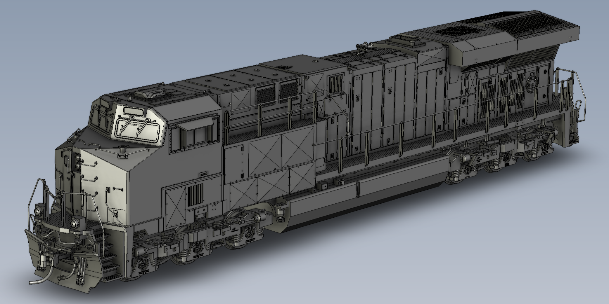 10822 GE ES44AC, CN #1776, "Screaming Eagle" America250 Series, Paragon4 Sound/DC/DCC, w/ Smoke, HO