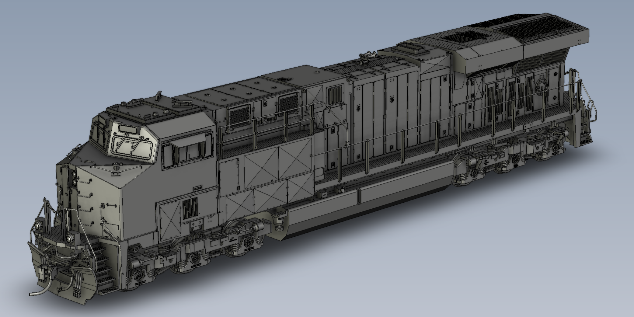 10827 GE ES44AC, UP 8223, Building America Scheme, No-Sound / DCC-Ready, HO