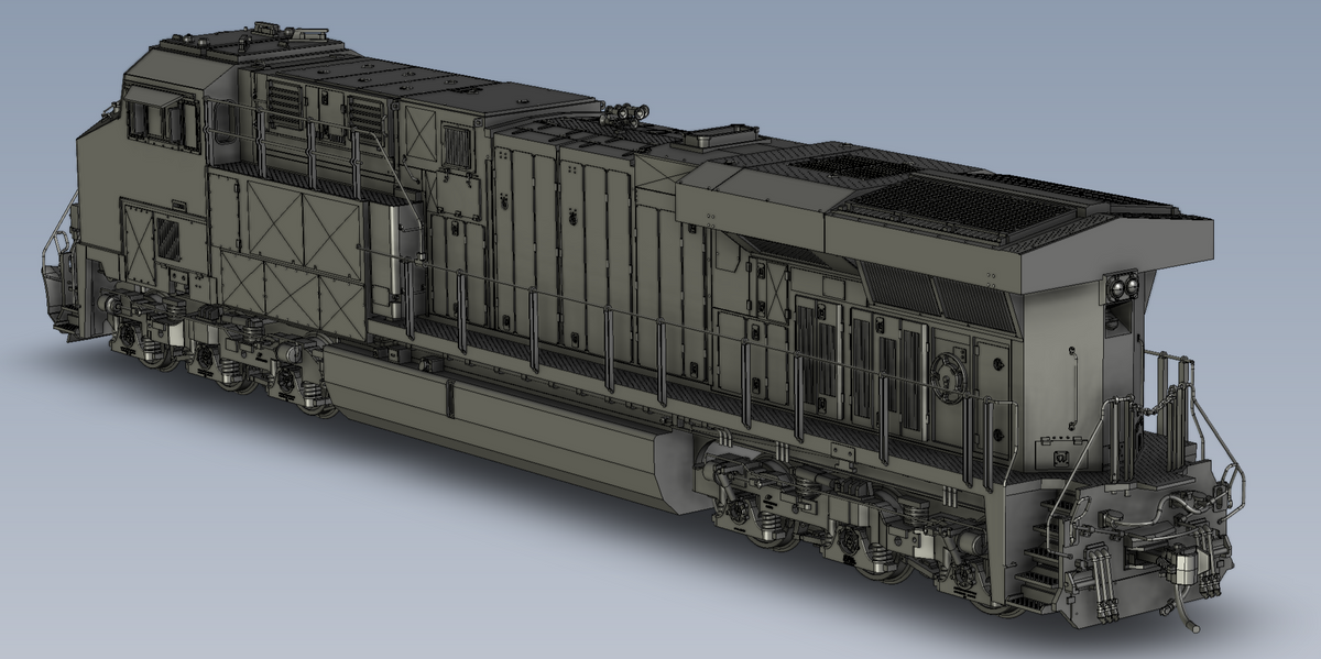 10829 GE ES44AC, UP 8200, Building America Scheme, No-Sound / DCC-Ready, HO