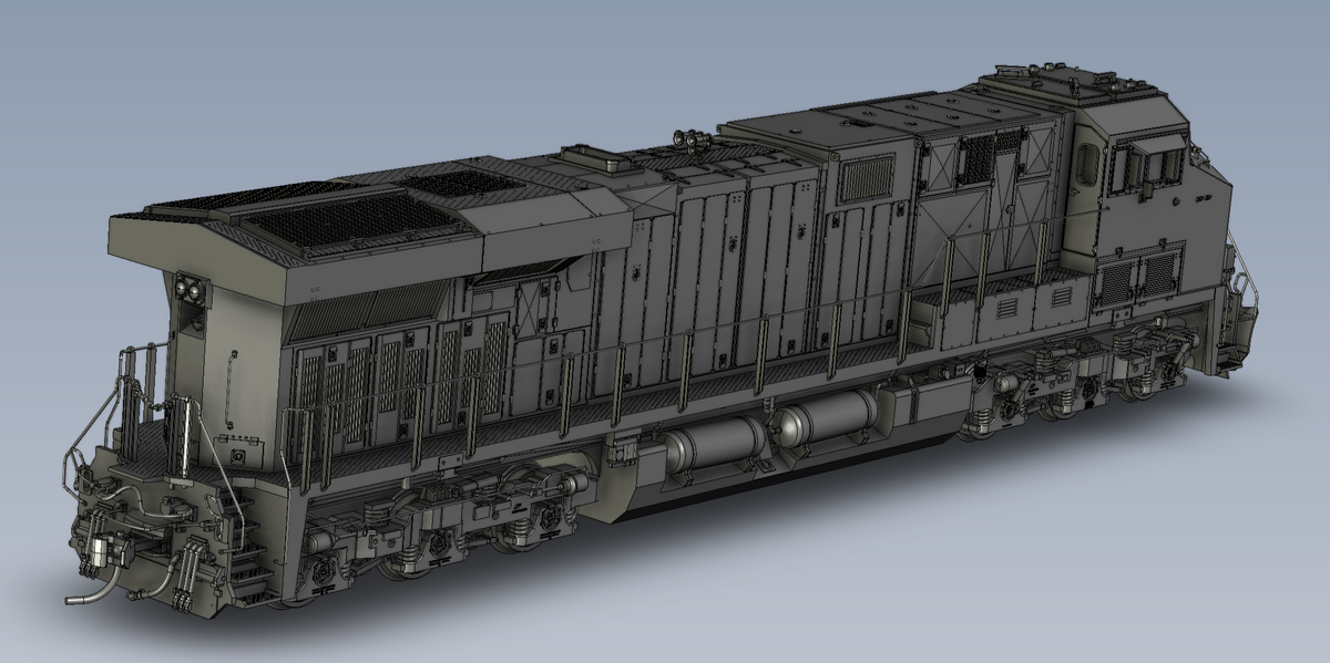 10829 GE ES44AC, UP 8200, Building America Scheme, No-Sound / DCC-Ready, HO