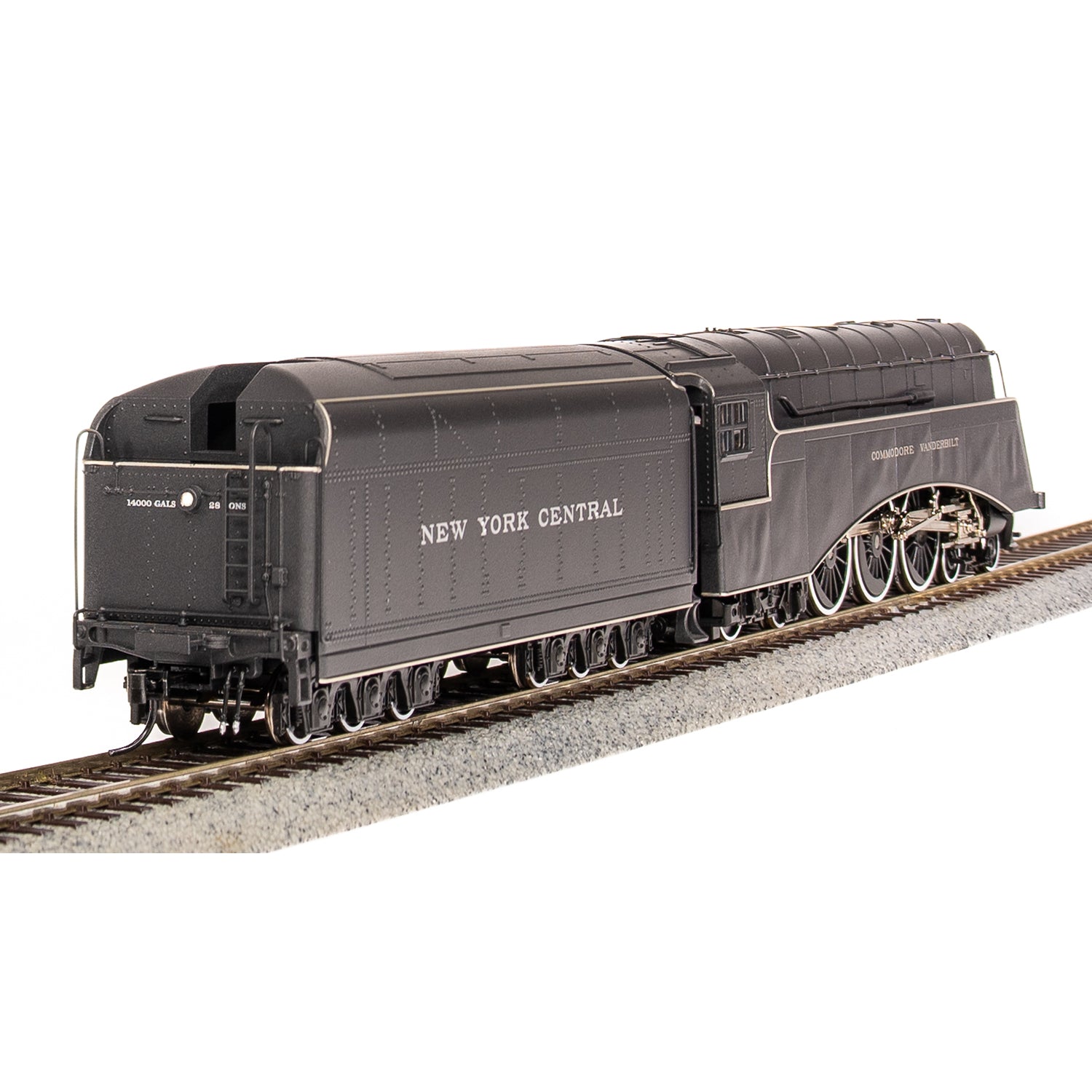 2840 NYC Commodore Vanderbilt Hudson, #5344, Spoked Drivers, Paragon4 Sound/DC/DCC, Smoke, HO