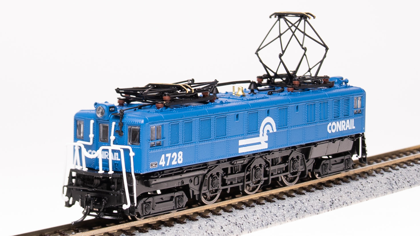 3965 P5a Boxcab, Conrail #4728, Conrail Blue, Paragon4 Sound/DC/DCC, N  (Fantasy Paint Scheme)