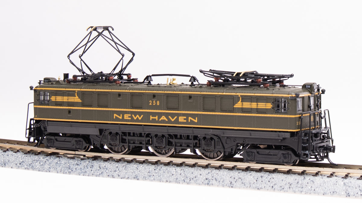 3968 P5a Boxcab, New Haven #0258, Green & Gold, Paragon4 Sound Dc Dcc,