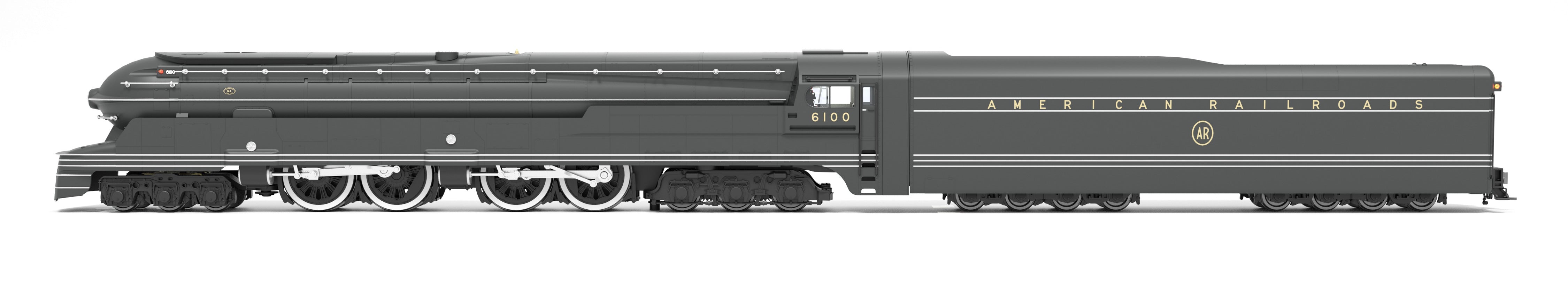 9376 PRR S1 6-4-4-6 Duplex, #6100, 1939 World's Fair Appearance, No-Sound /  DCC-Ready, HO