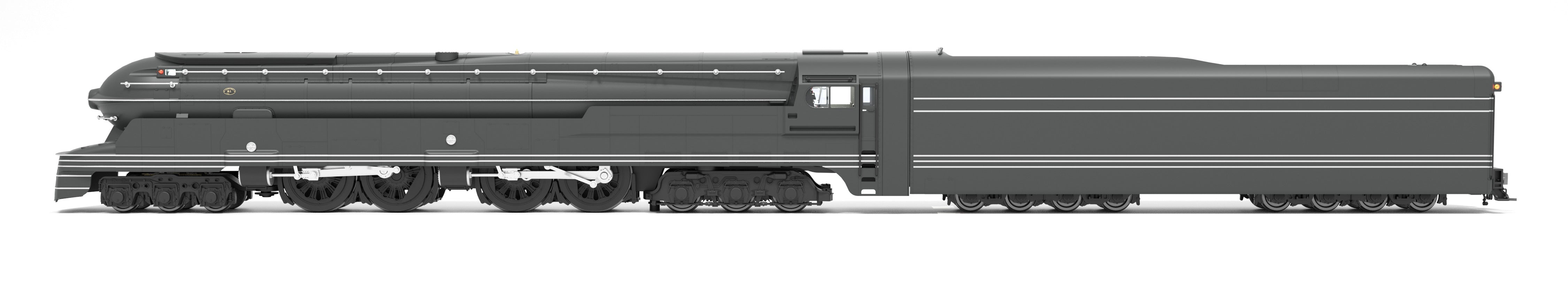 9377 PRR S1 6-4-4-6 Duplex, Unlettered, No-Sound / DCC-Ready, HO