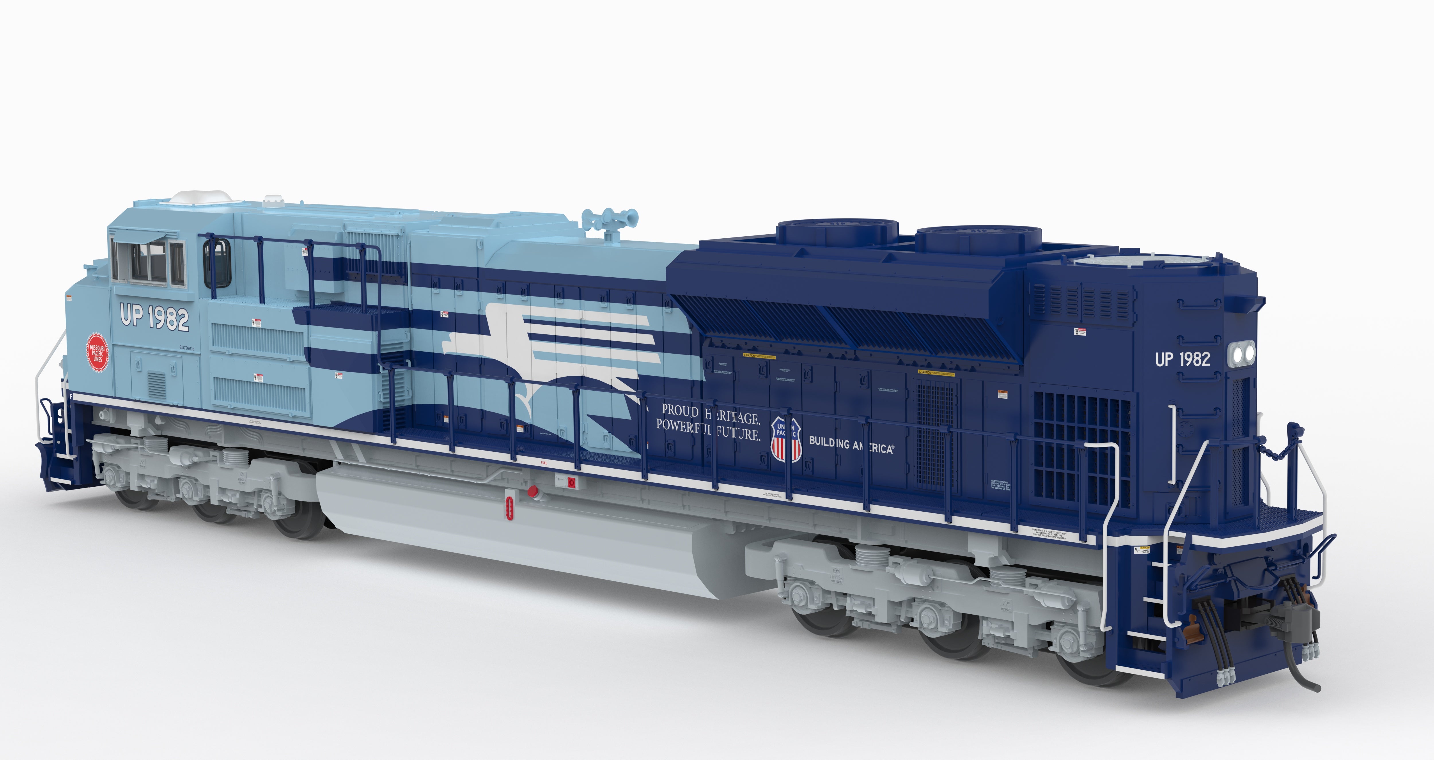 10439 EMD SD70ACe, UP 1982, Missouri Pacific Heritage livery, Paragon4 Sound/DC/DCC, HO